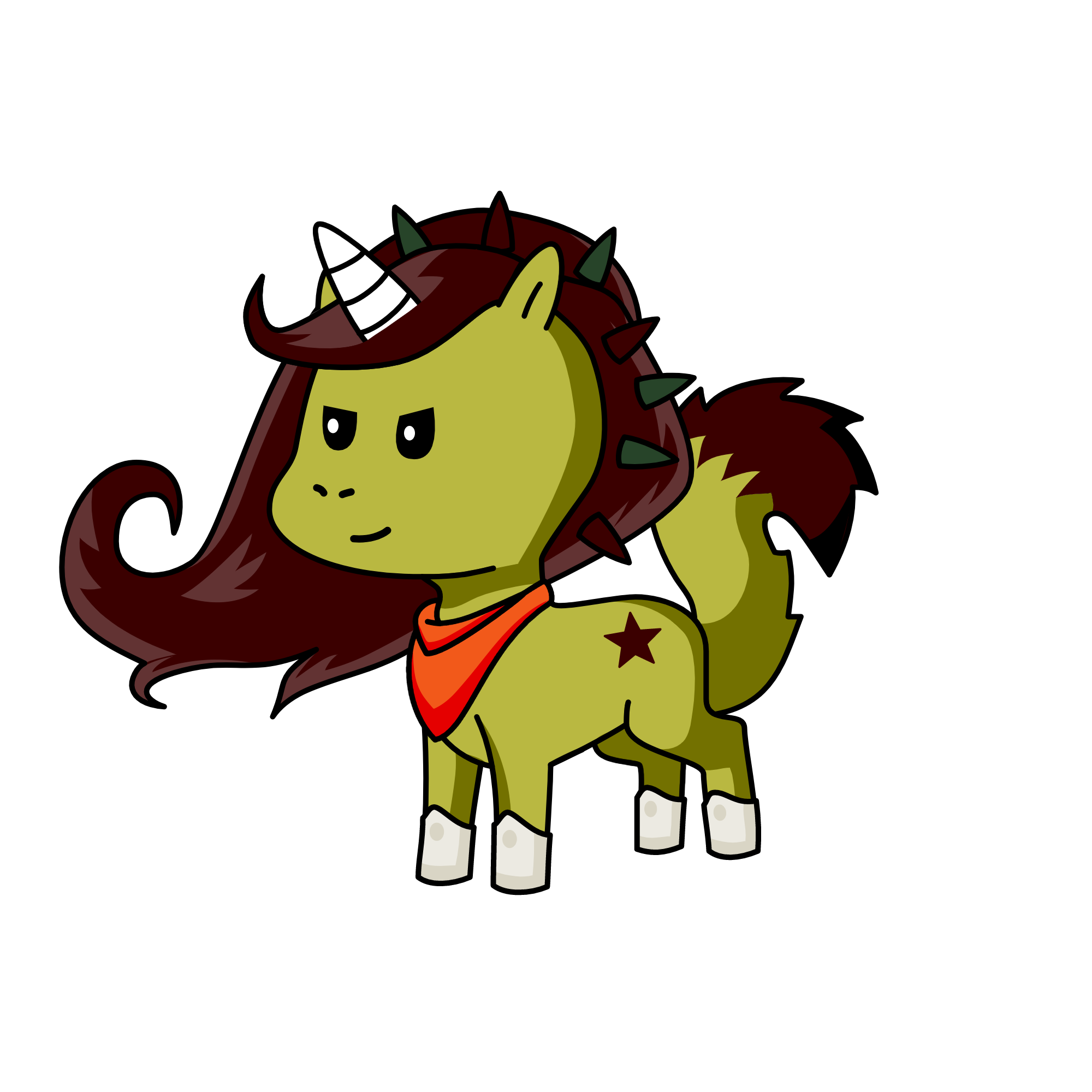 robber, the unicorn