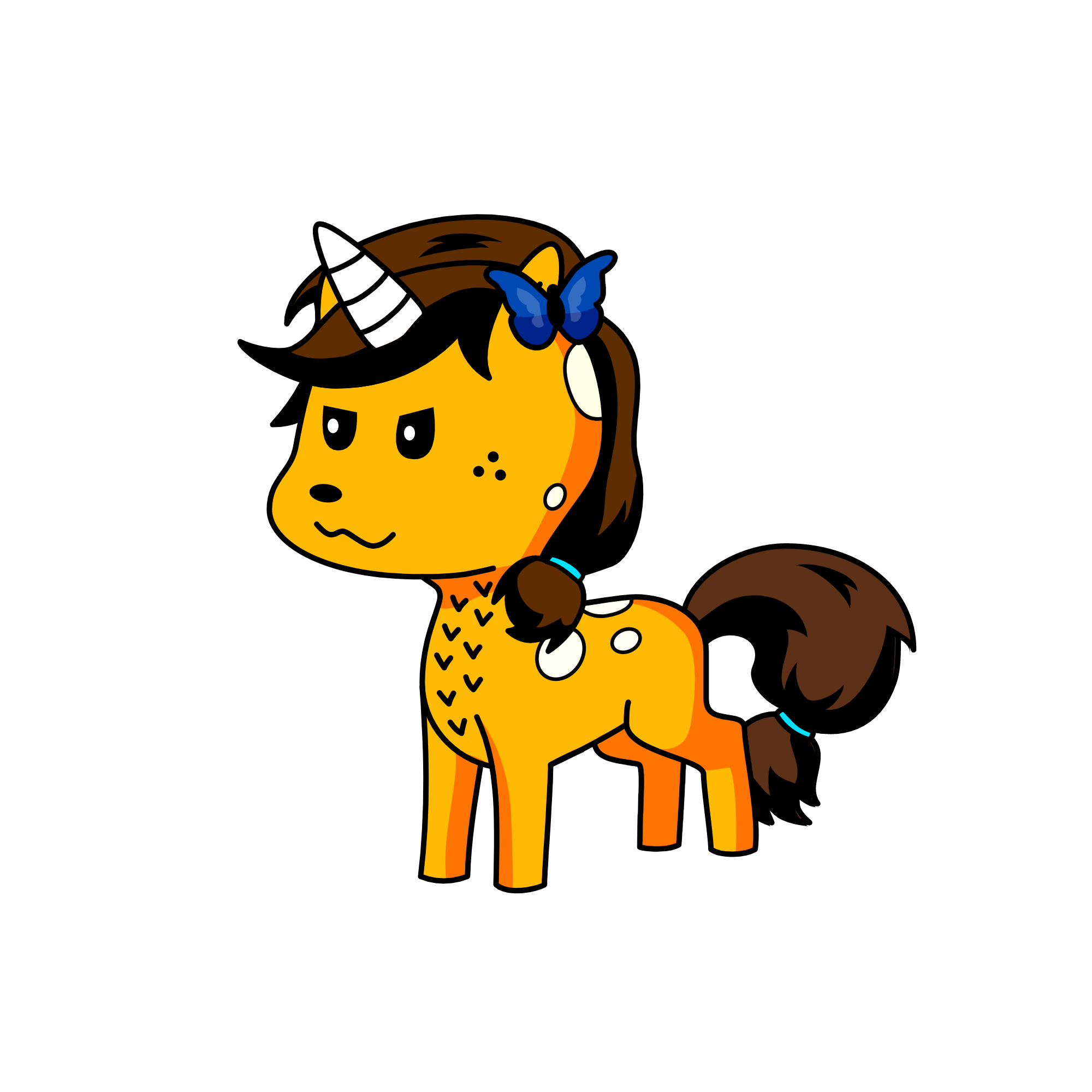 Jennifer's Kitten , the unicorn