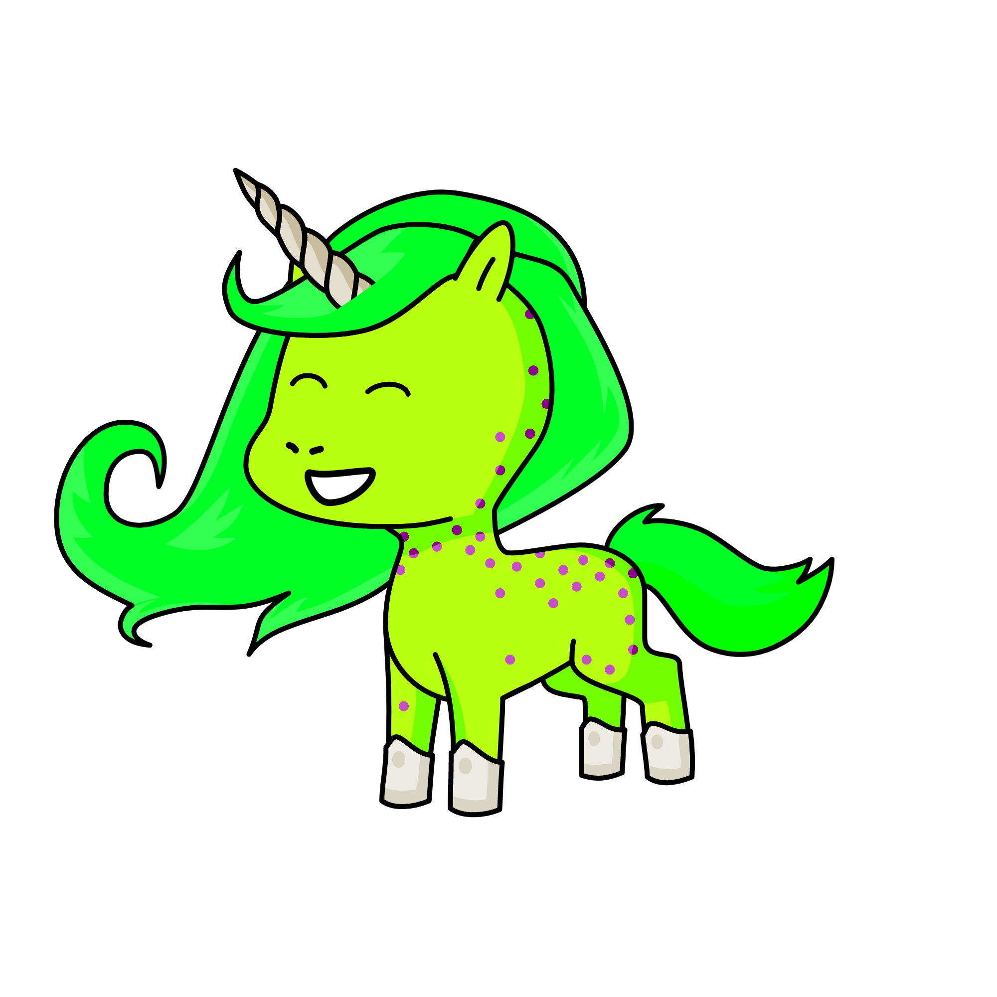 Neon  Owner of the Neon Light Party Centre, the unicorn
