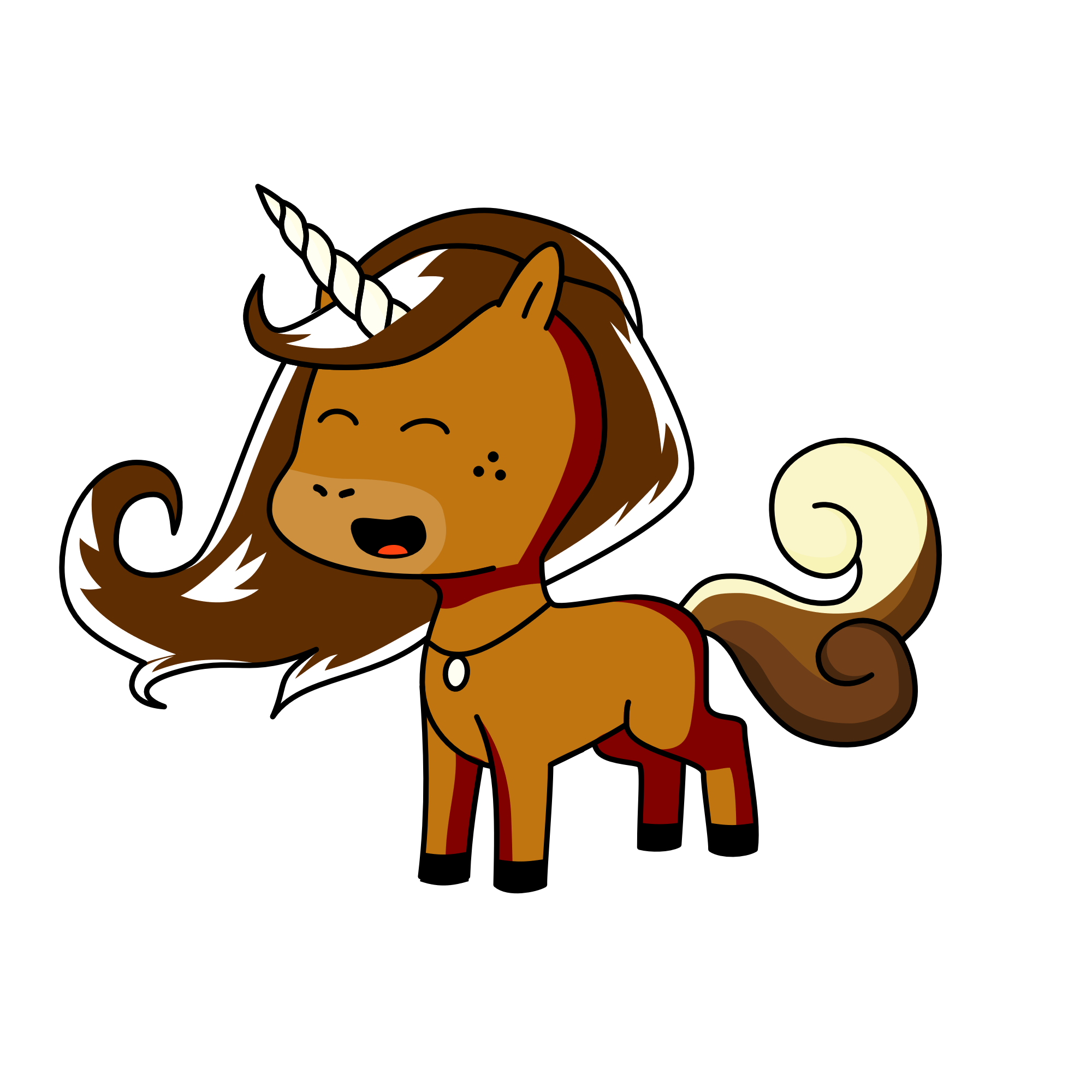 Brownie Sunday of the Candy Shop, the unicorn