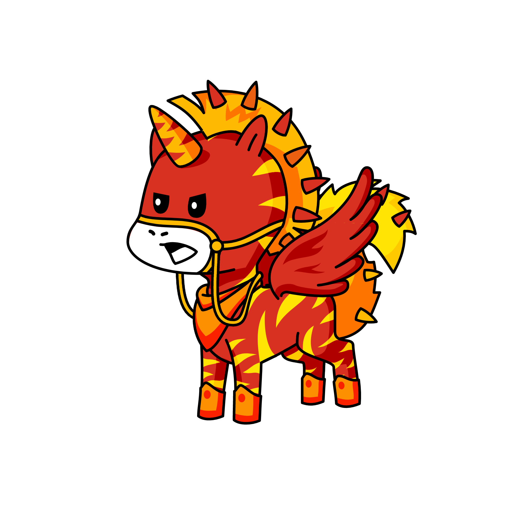 fire, the unicorn