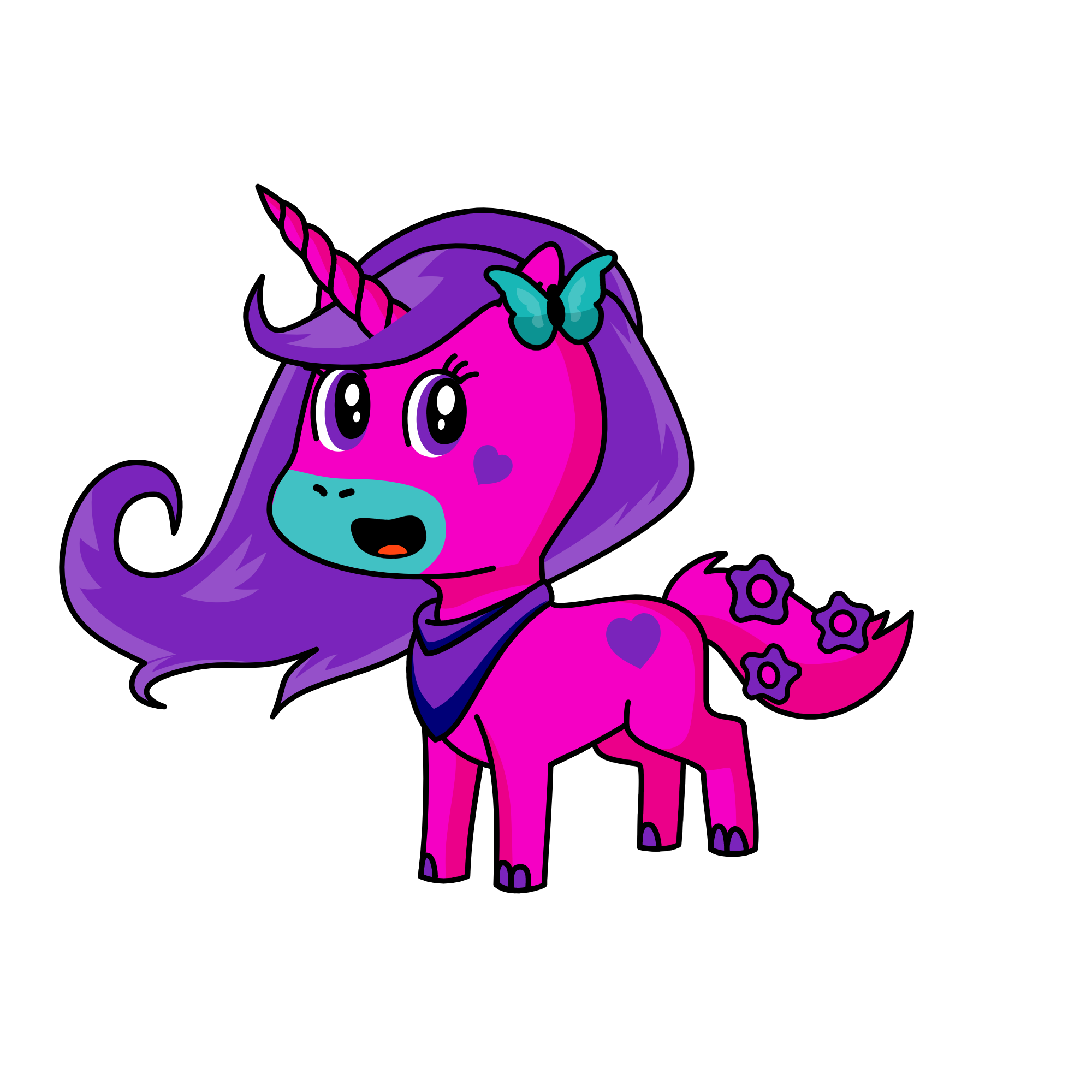 INTELLIGENT UNICORN , the unicorn