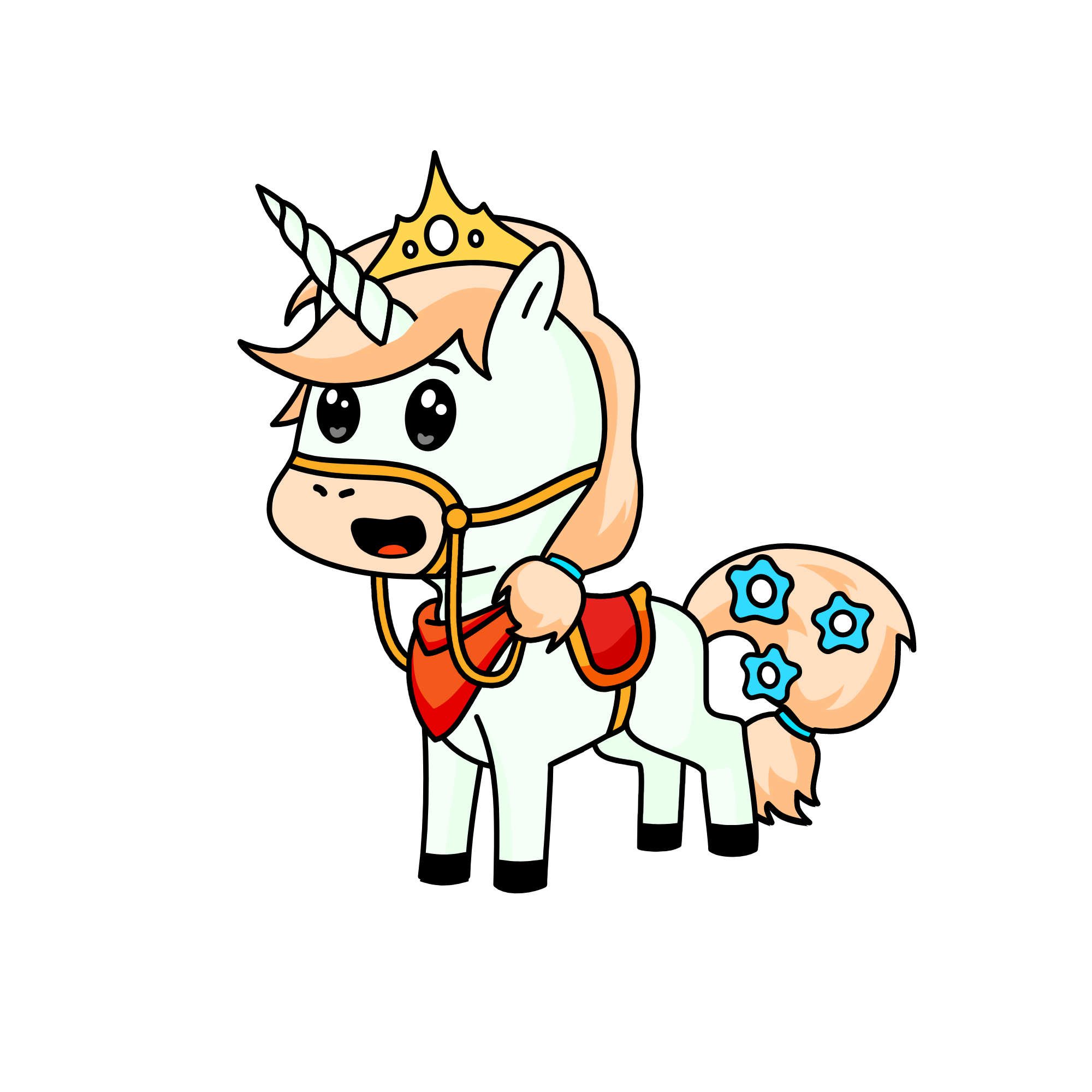 queen of the farm, the unicorn