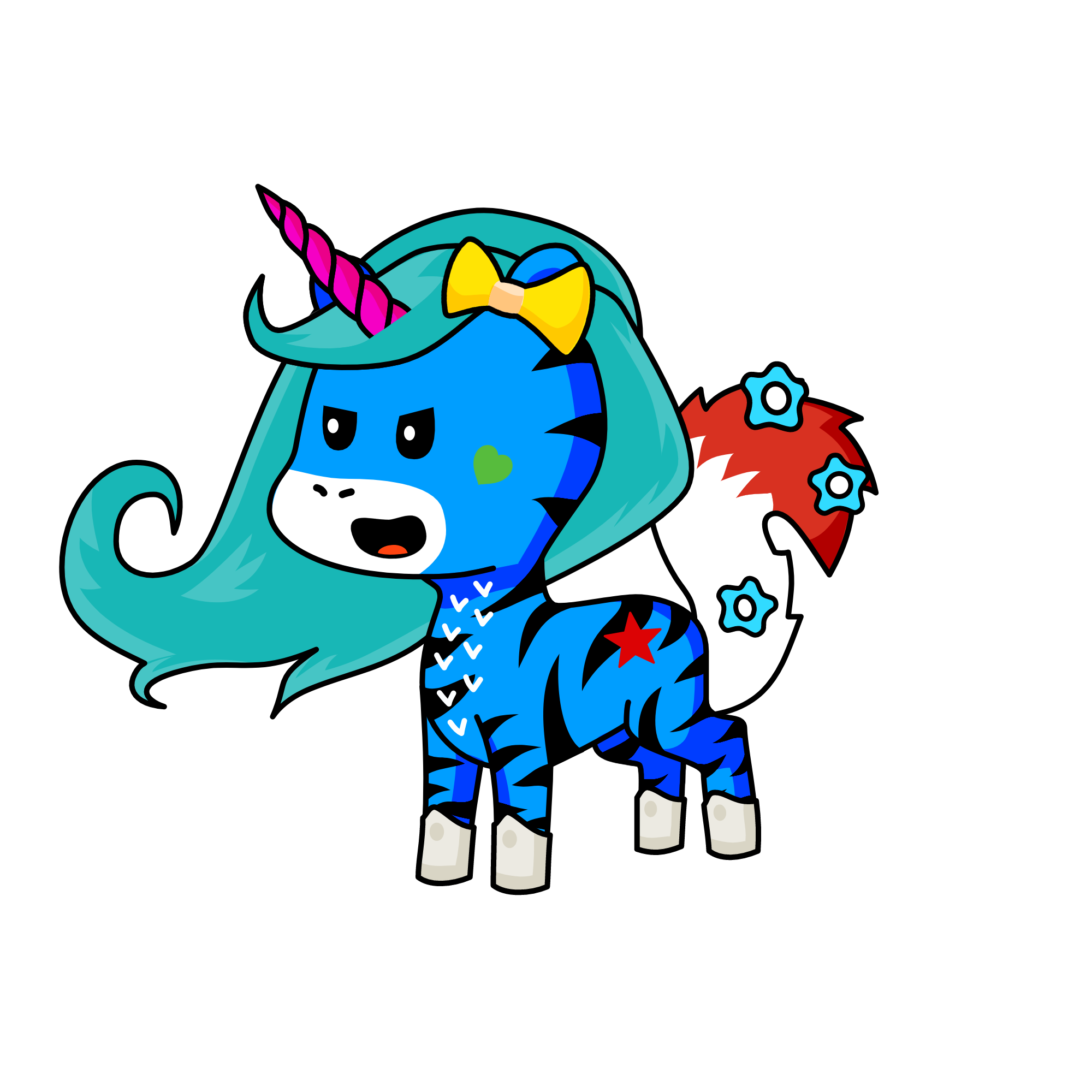 Alice. >:3, the unicorn