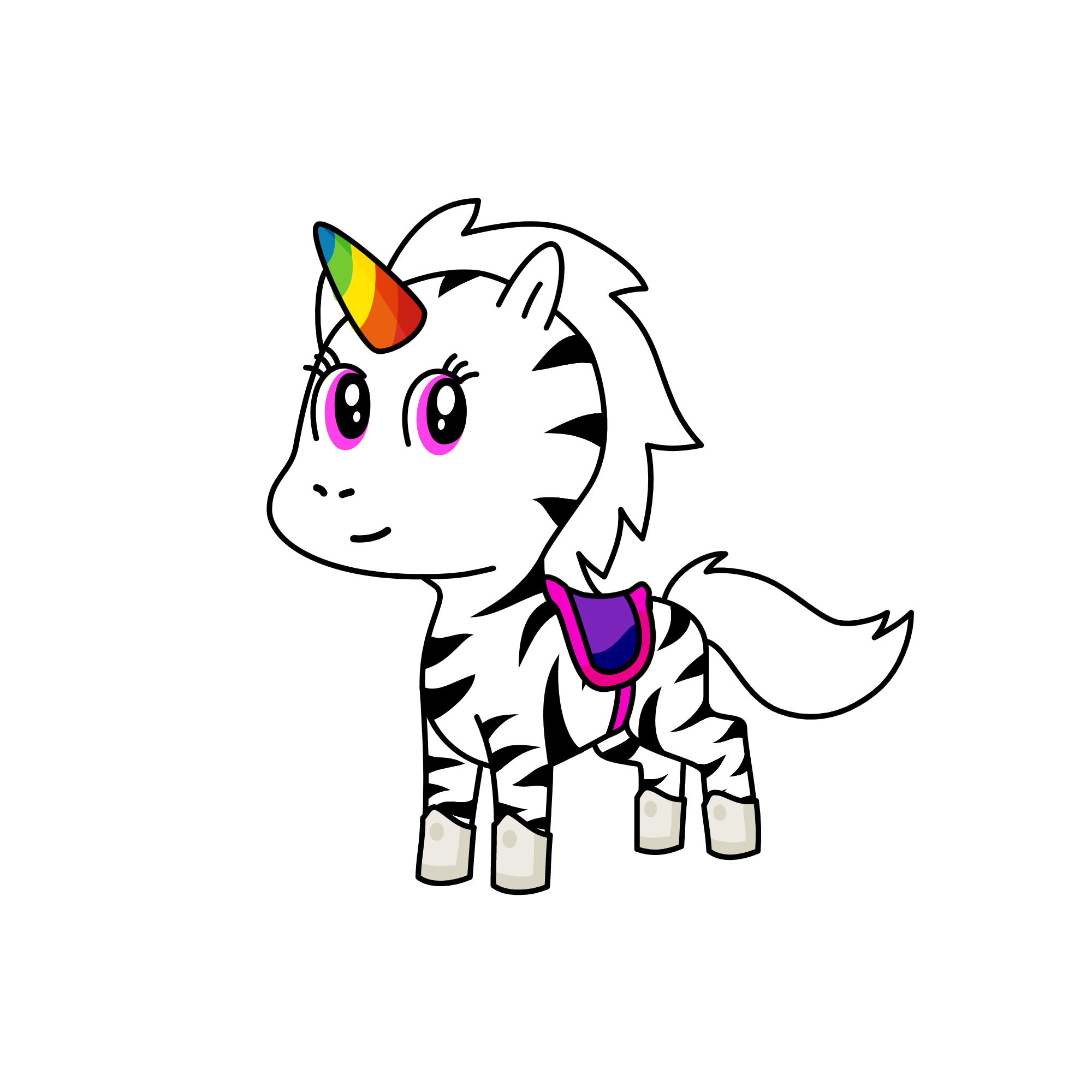 zaza, the unicorn