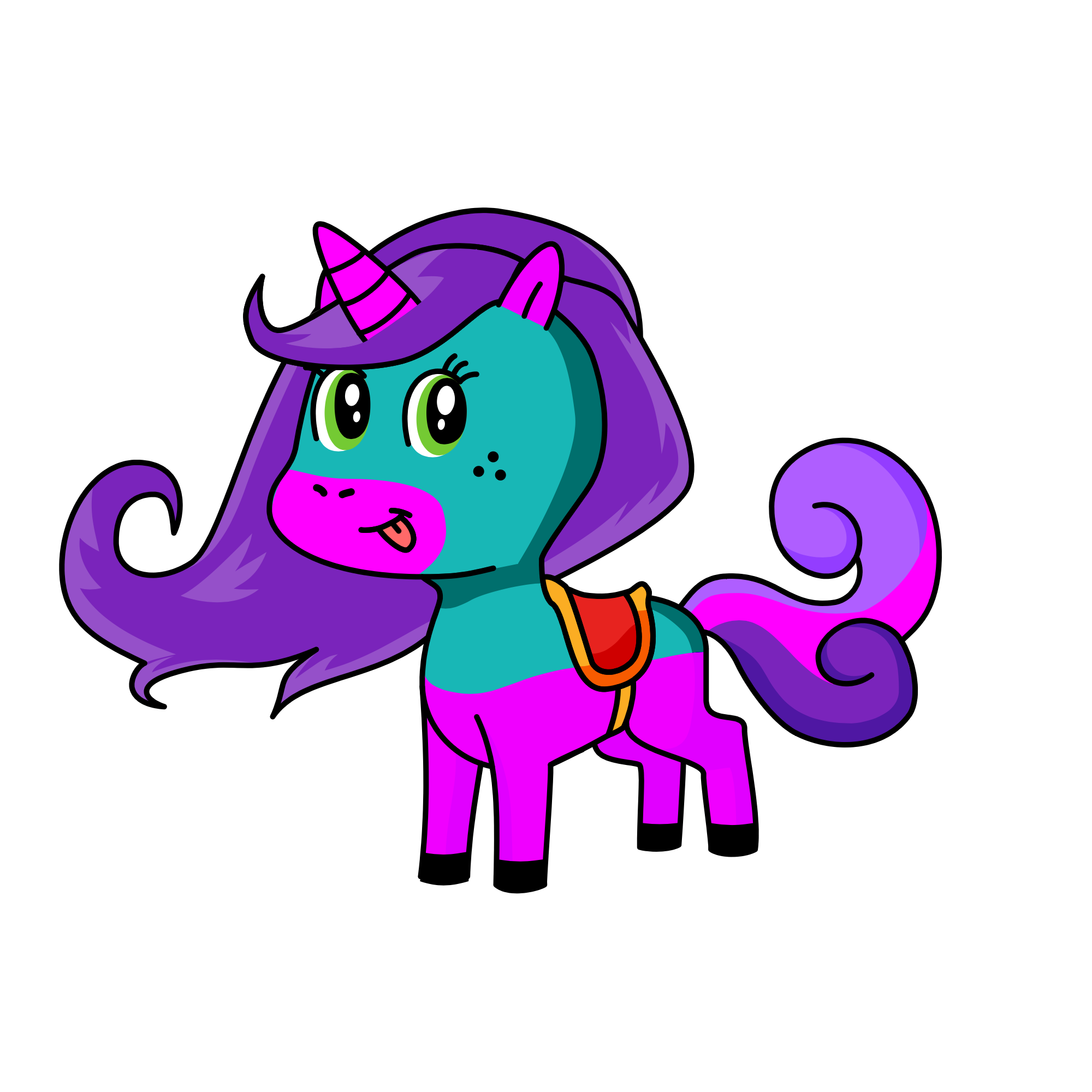 Sparkle, the unicorn