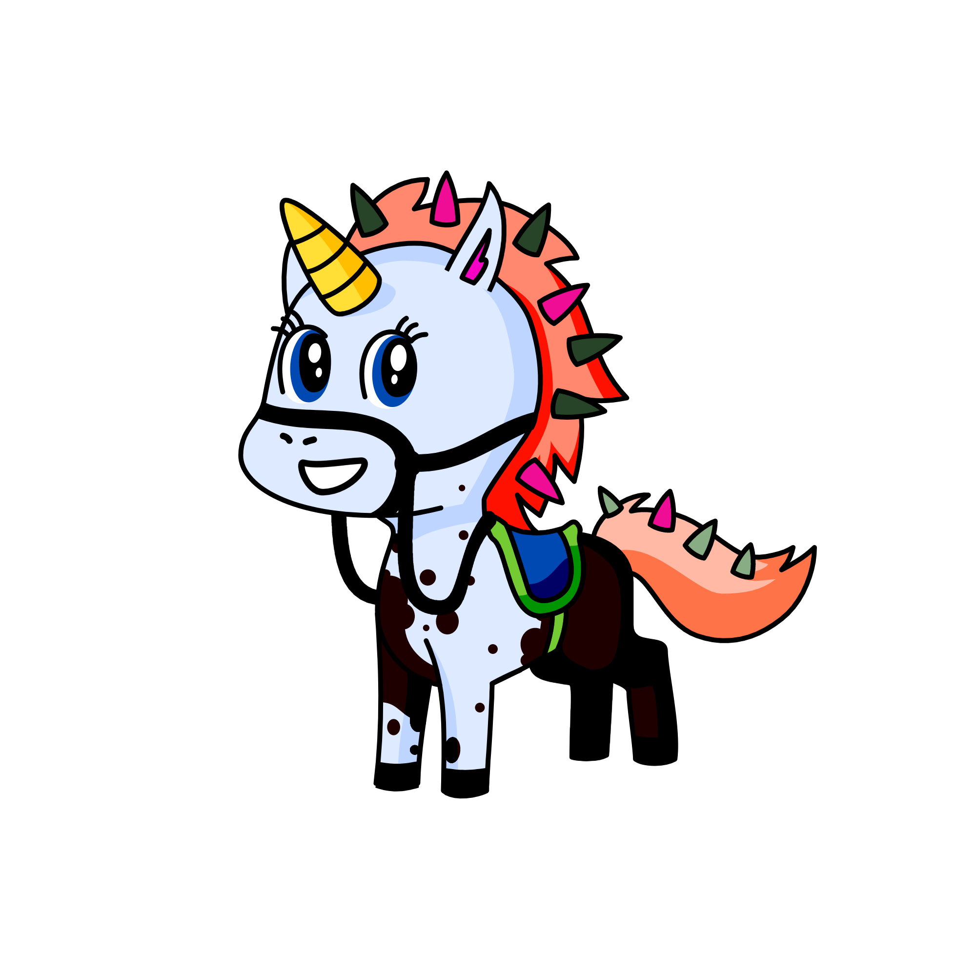 Eagle, the unicorn