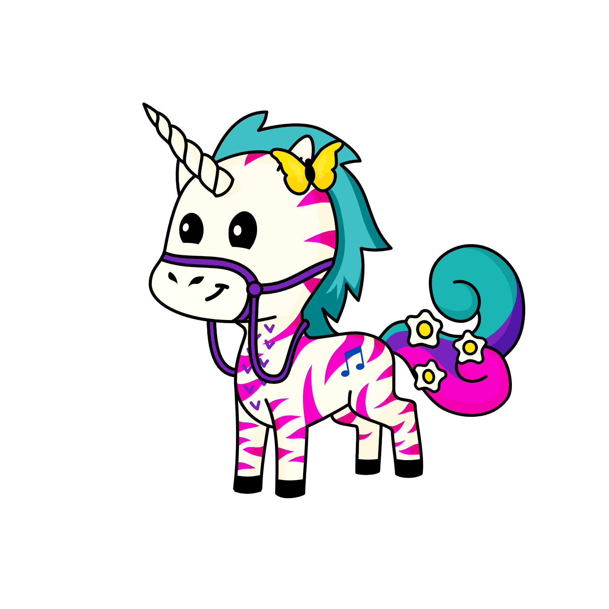 Blossom, the unicorn