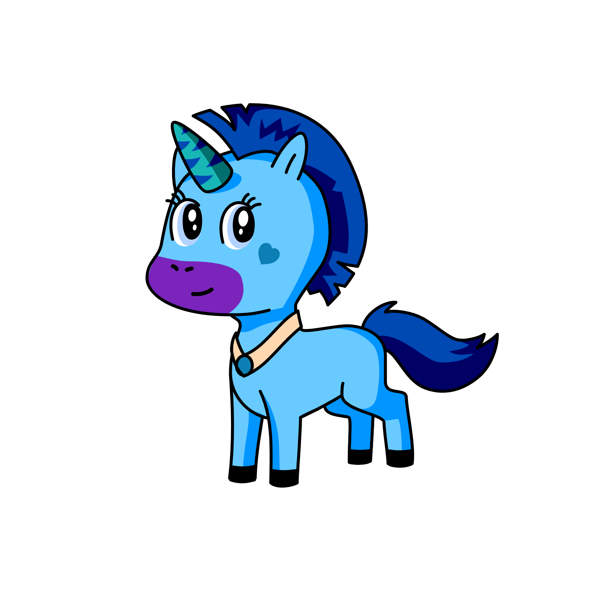 nini, the unicorn