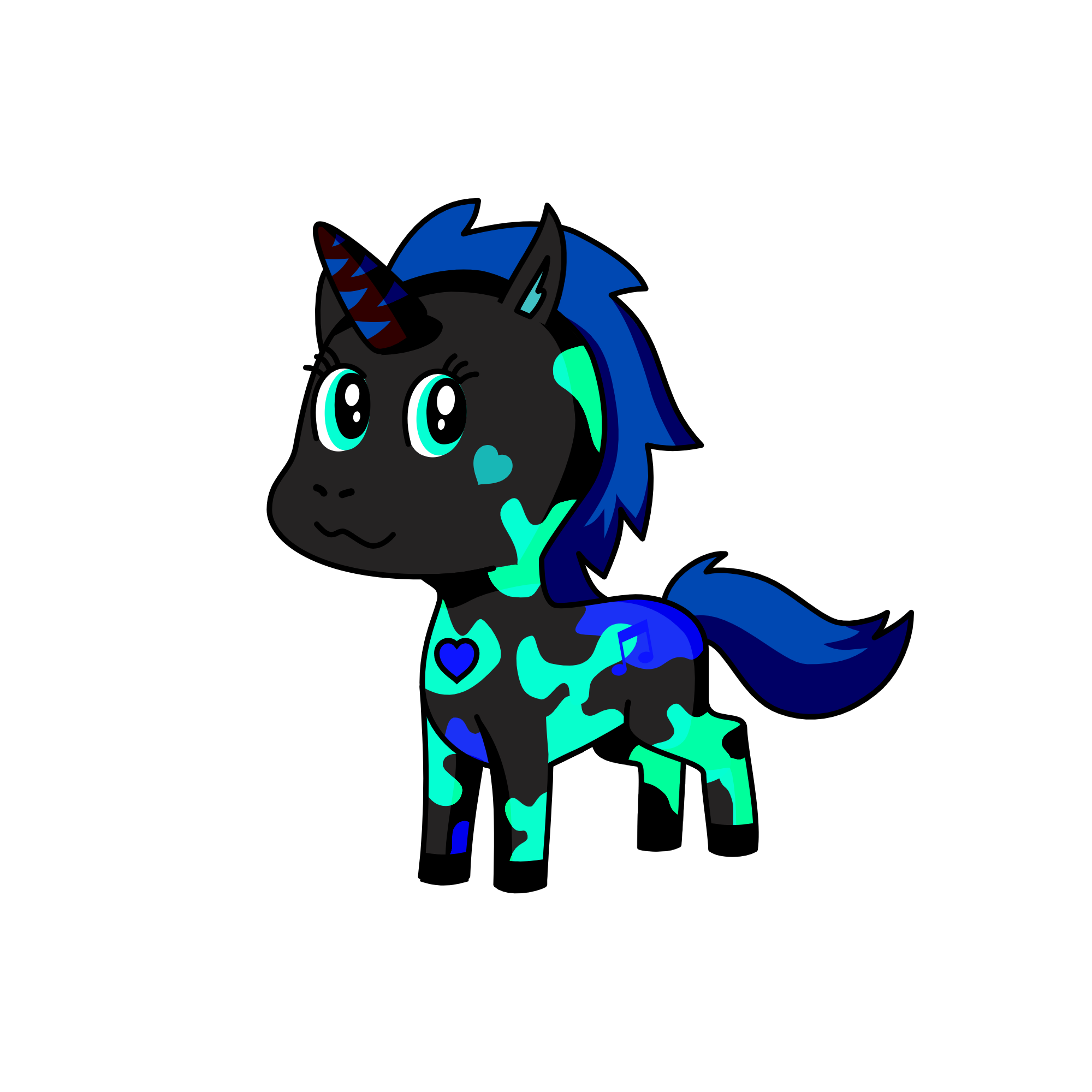 mia, the unicorn