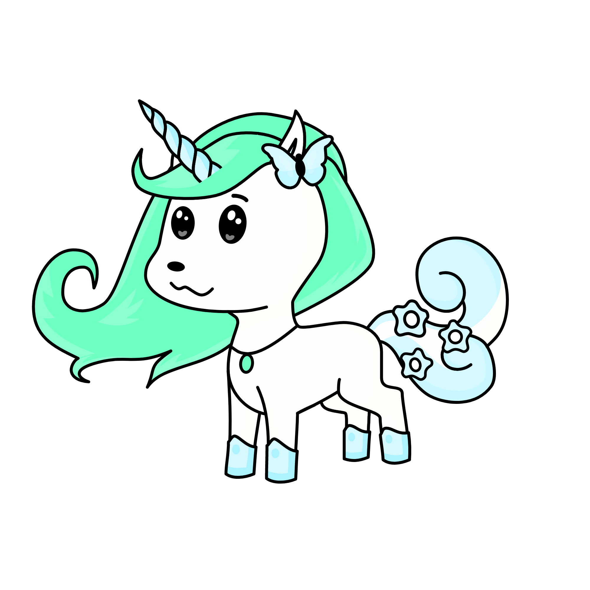 민트펫, the unicorn