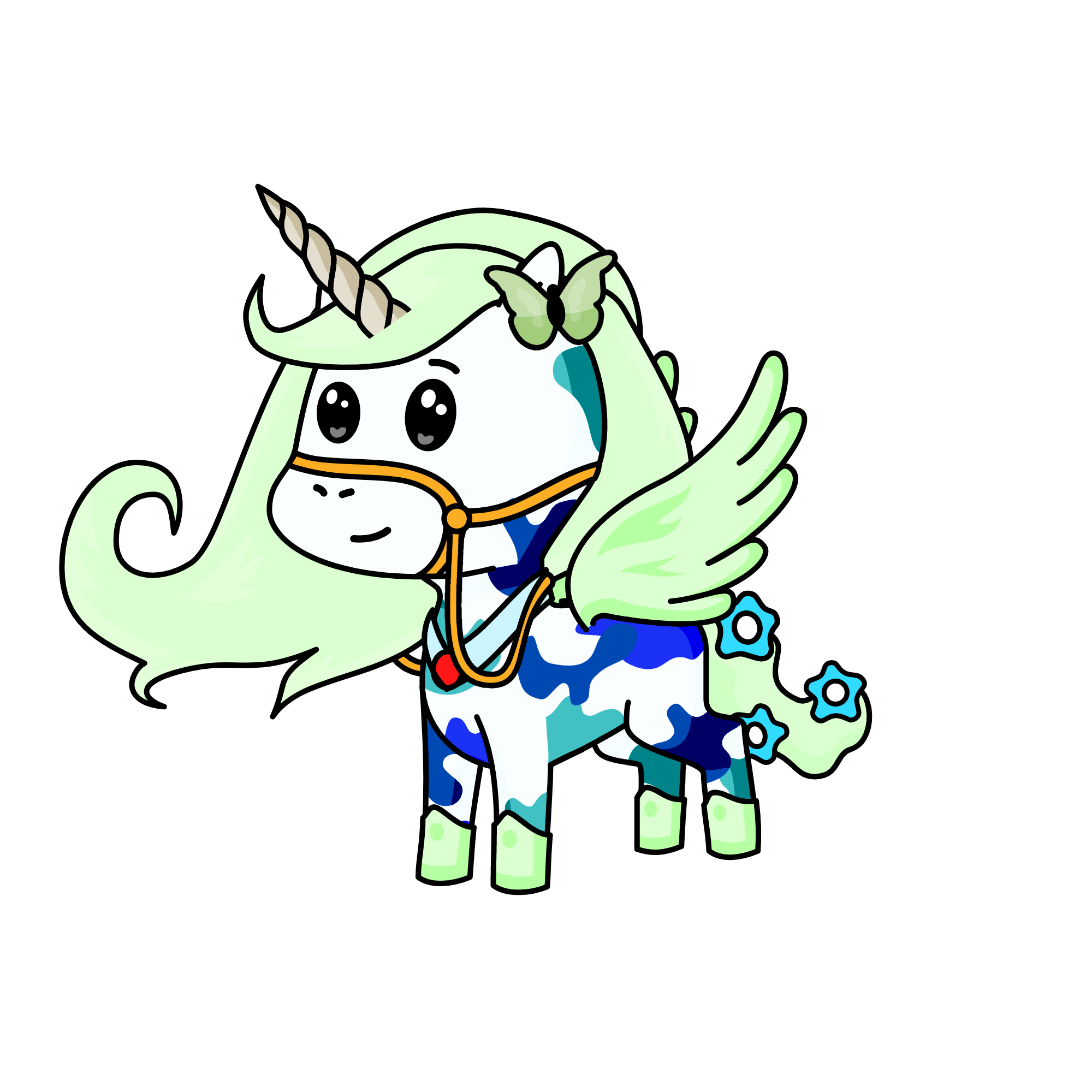 mint, the unicorn