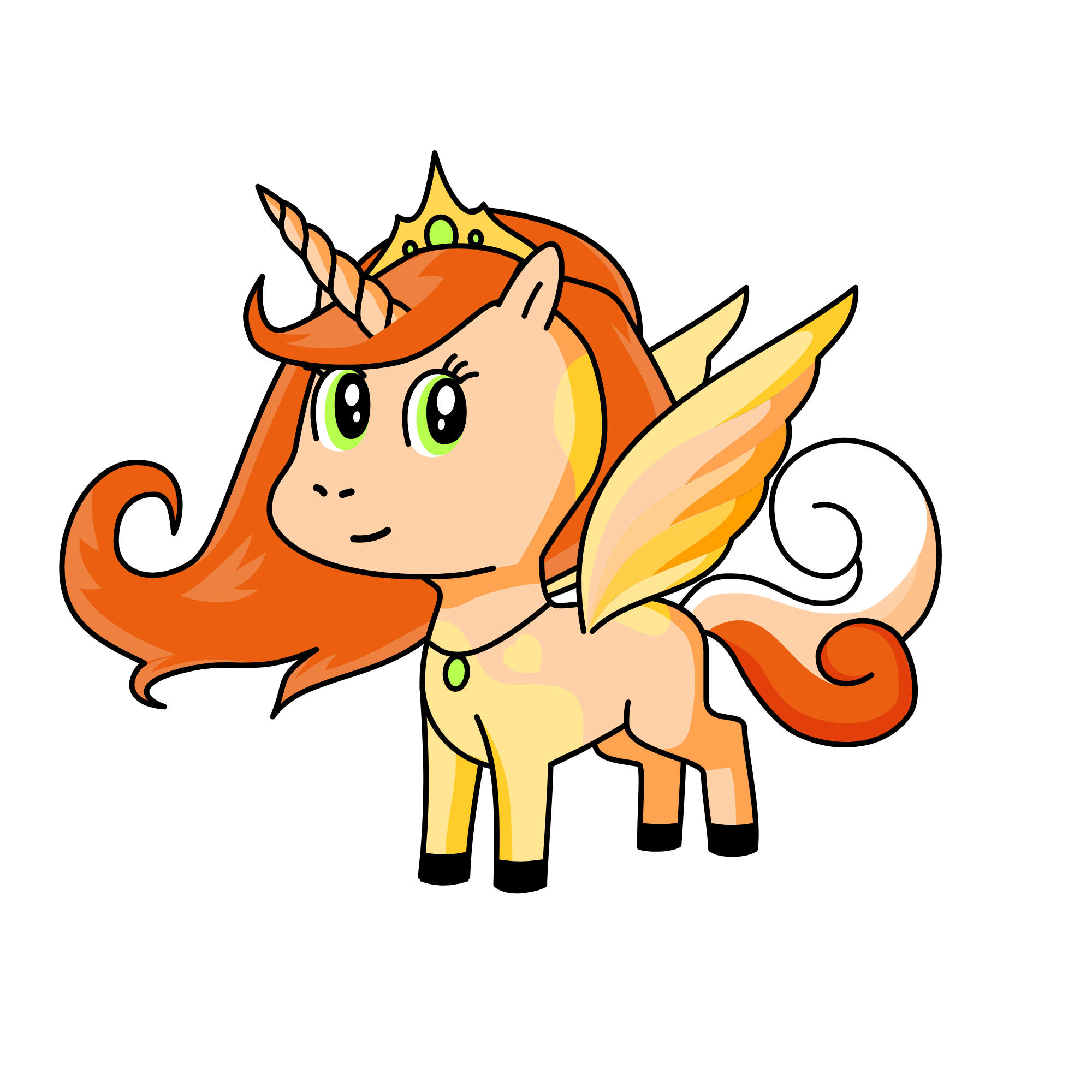 DuskAngel, the unicorn