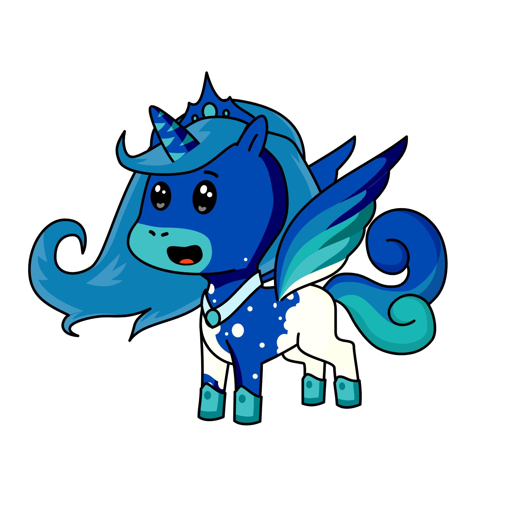 princess of the ocean, the unicorn
