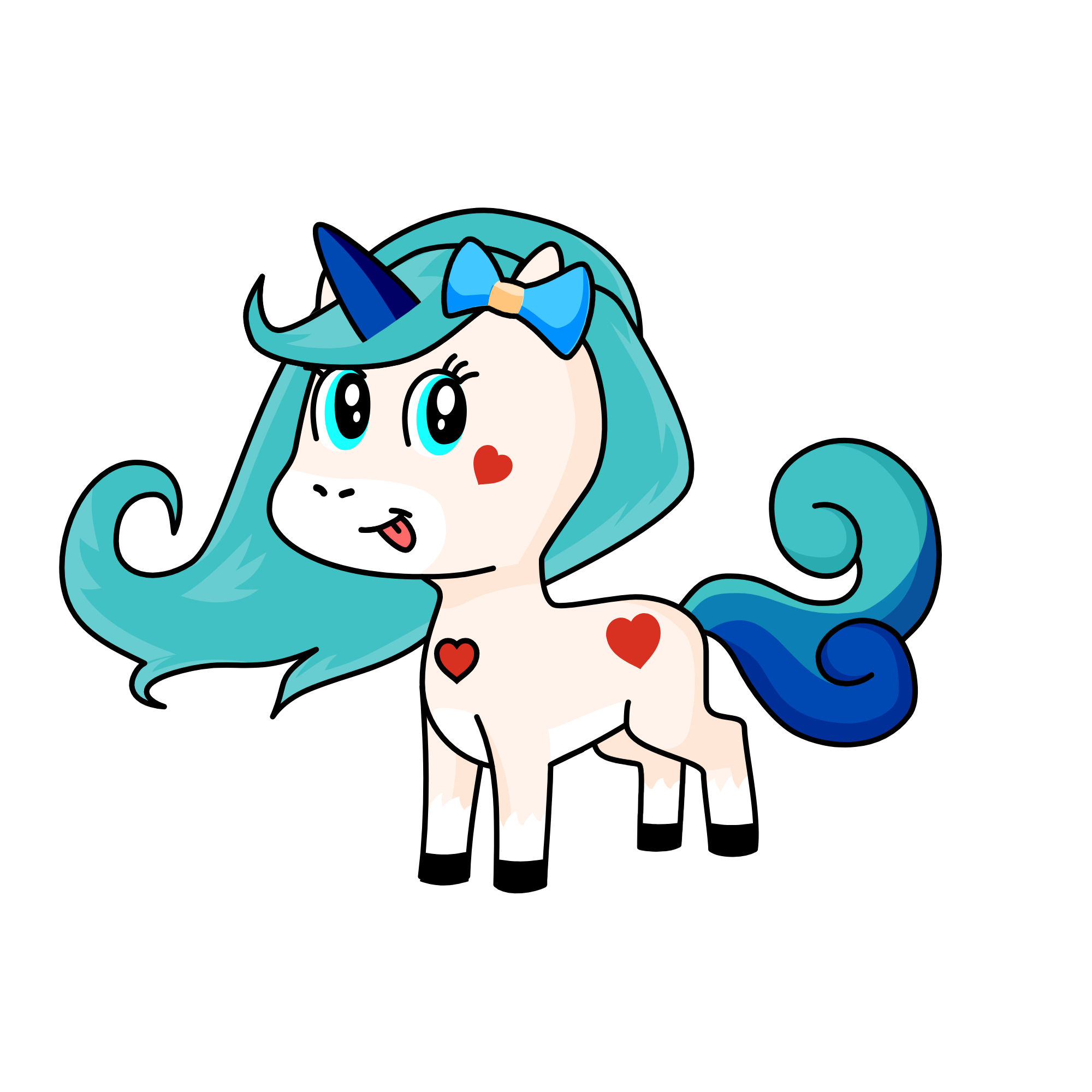 Fredricka, the unicorn
