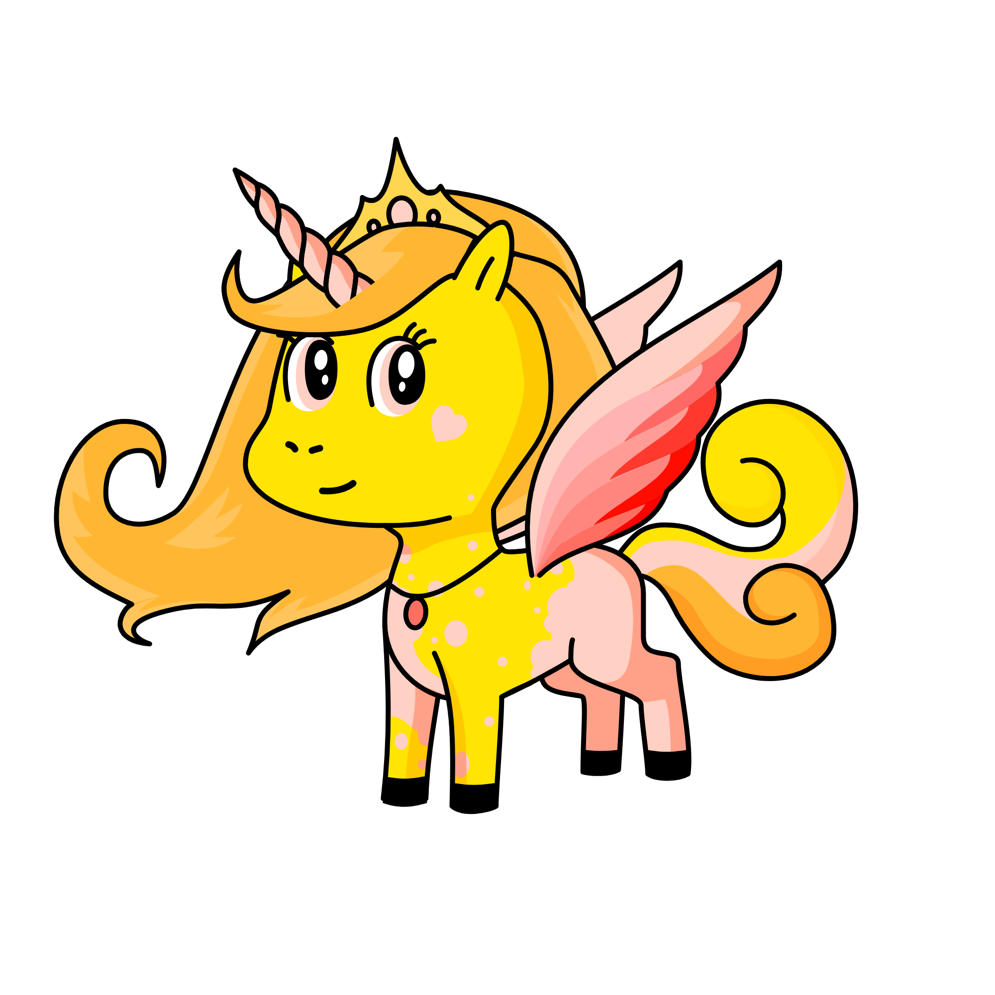 SunFlaire, the unicorn
