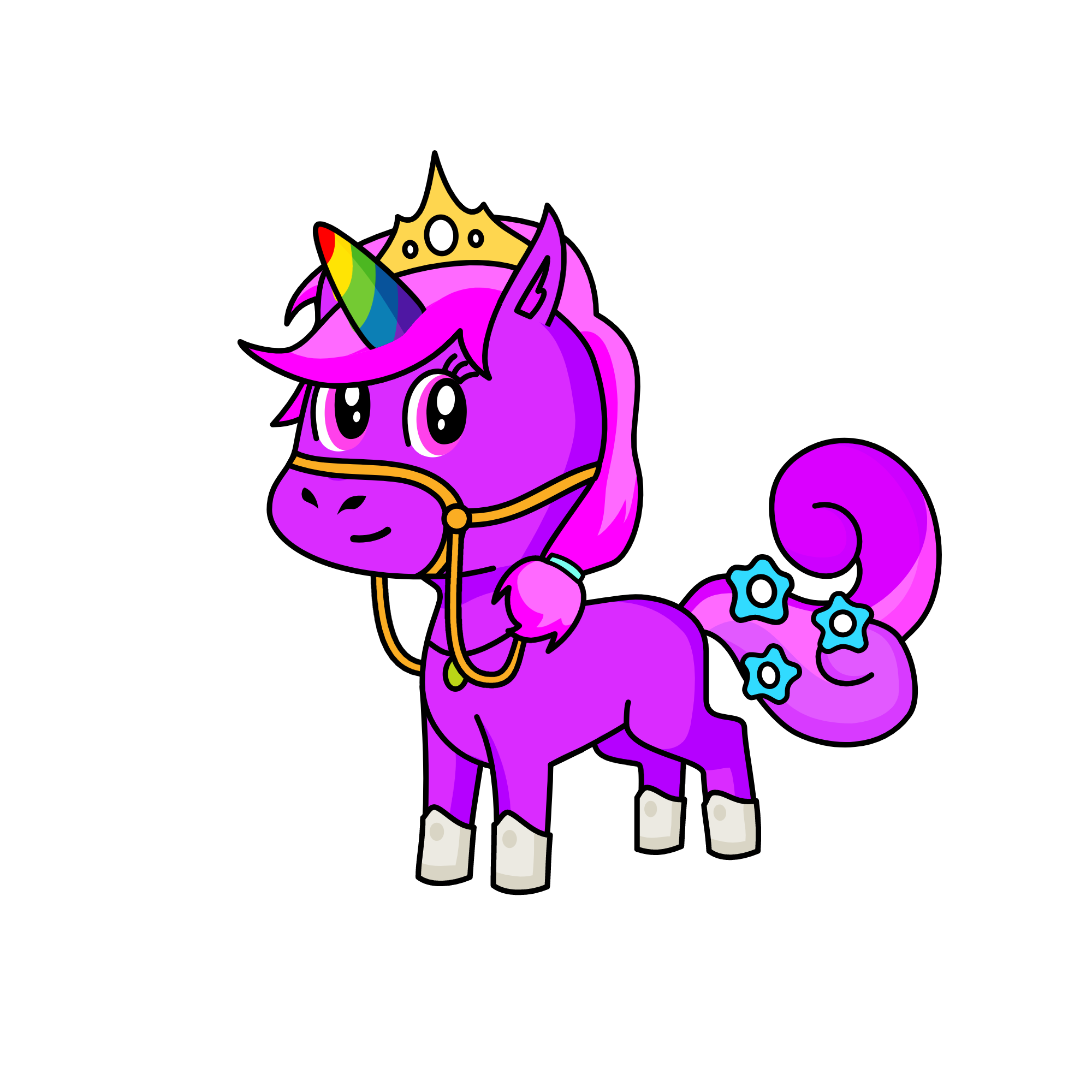 princess, the unicorn