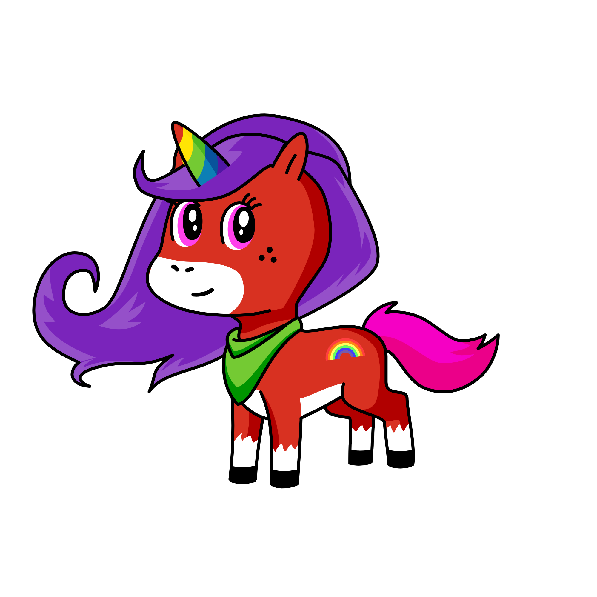 BFF, the unicorn