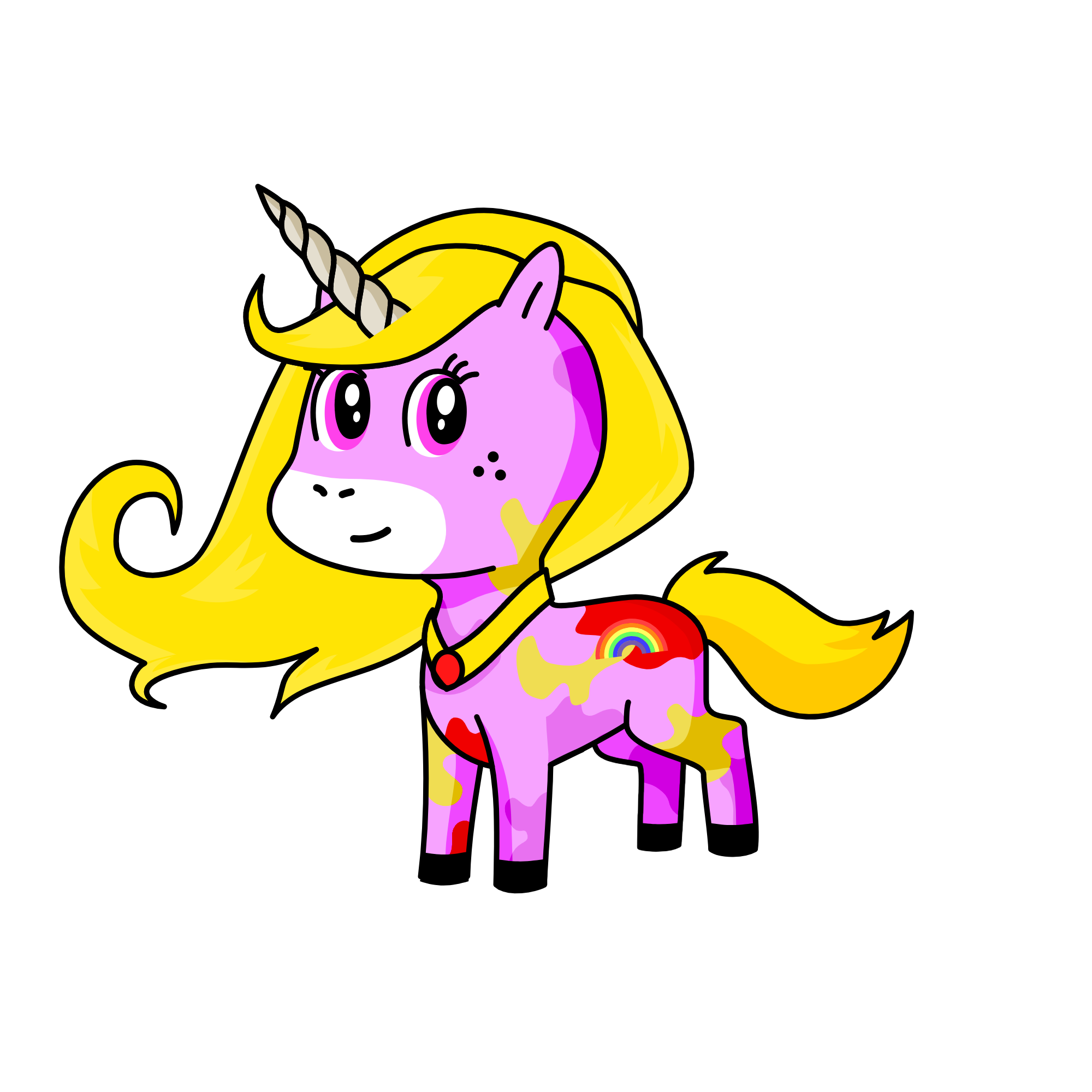 Tina Dagger, the unicorn