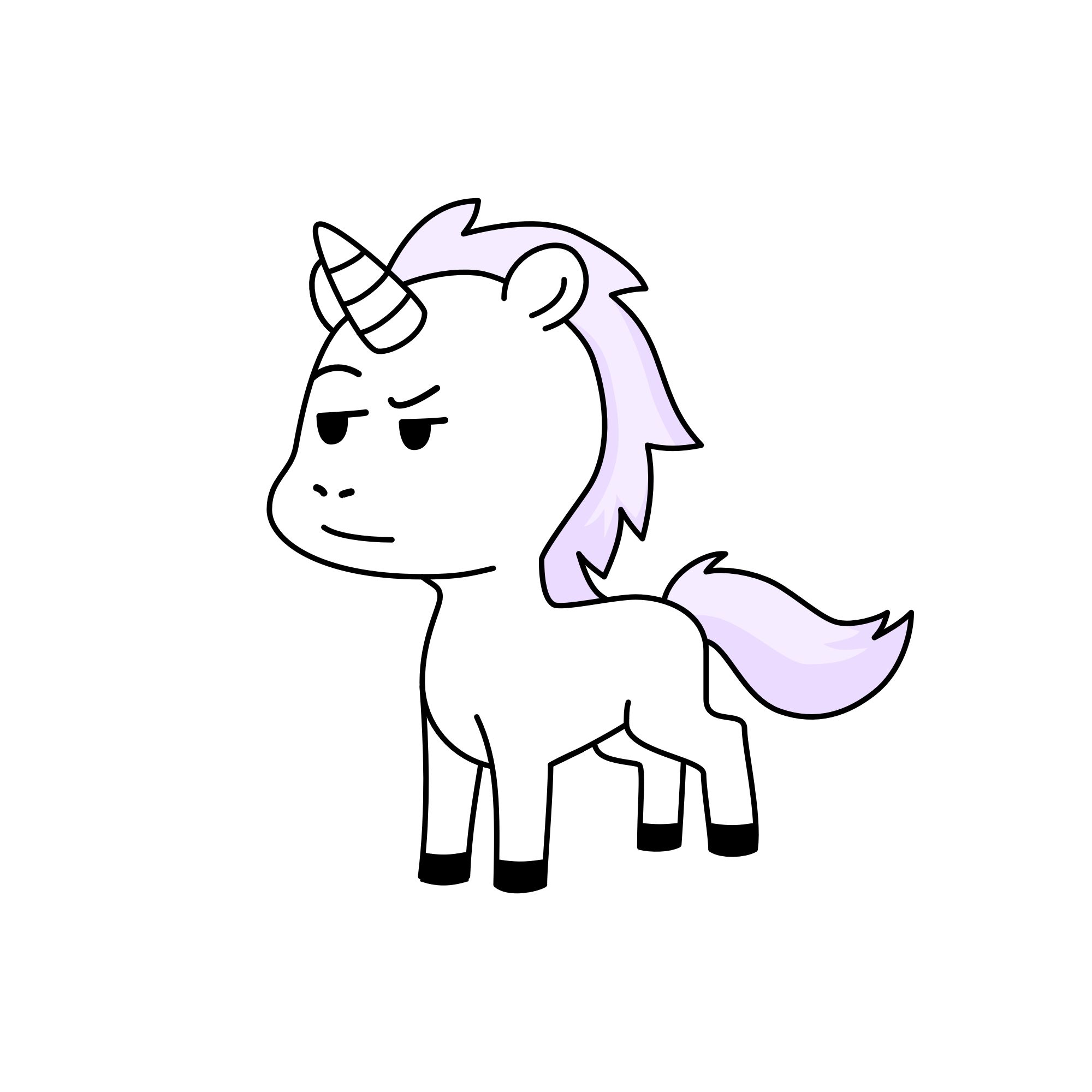 Lord John, the unicorn