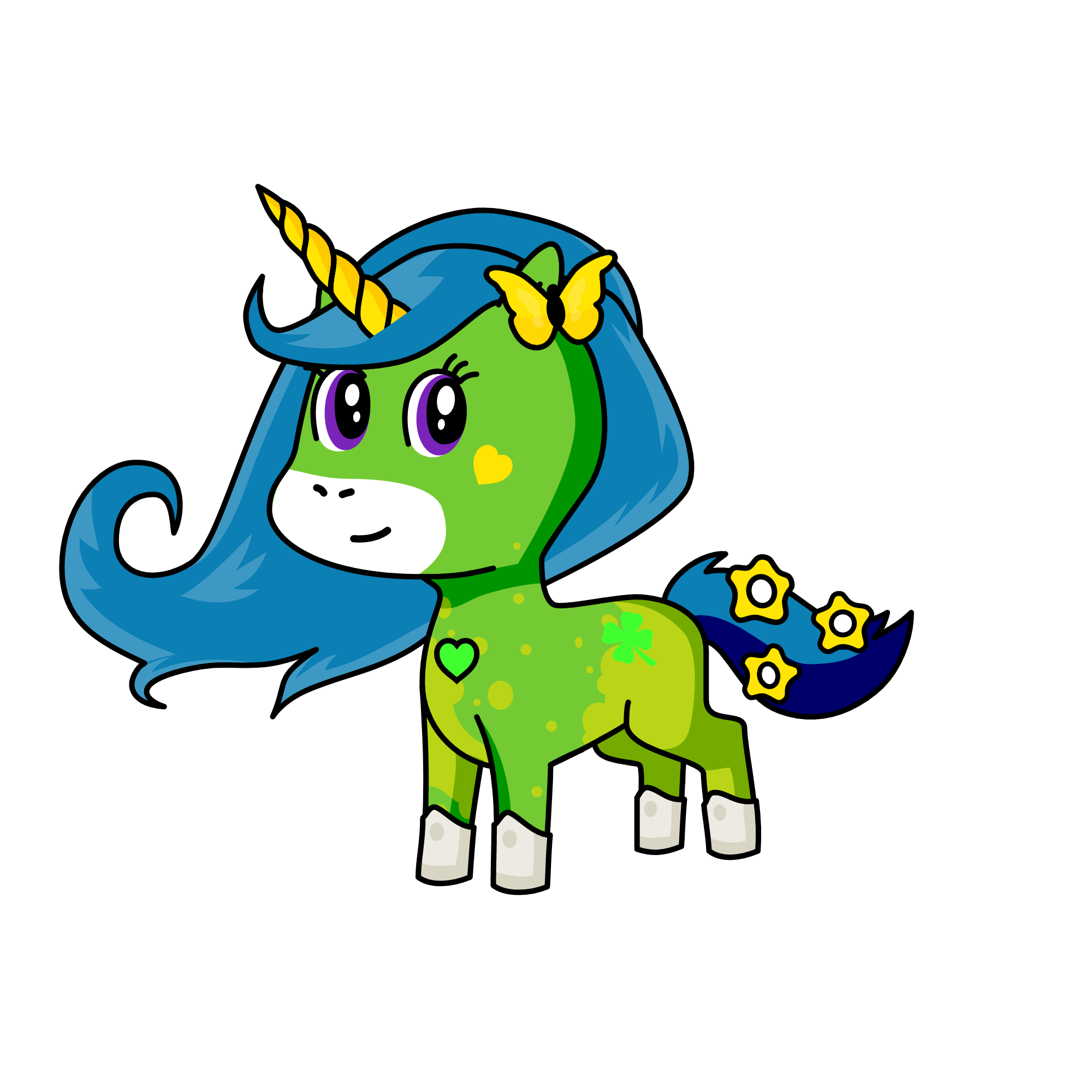 Ivy, the unicorn