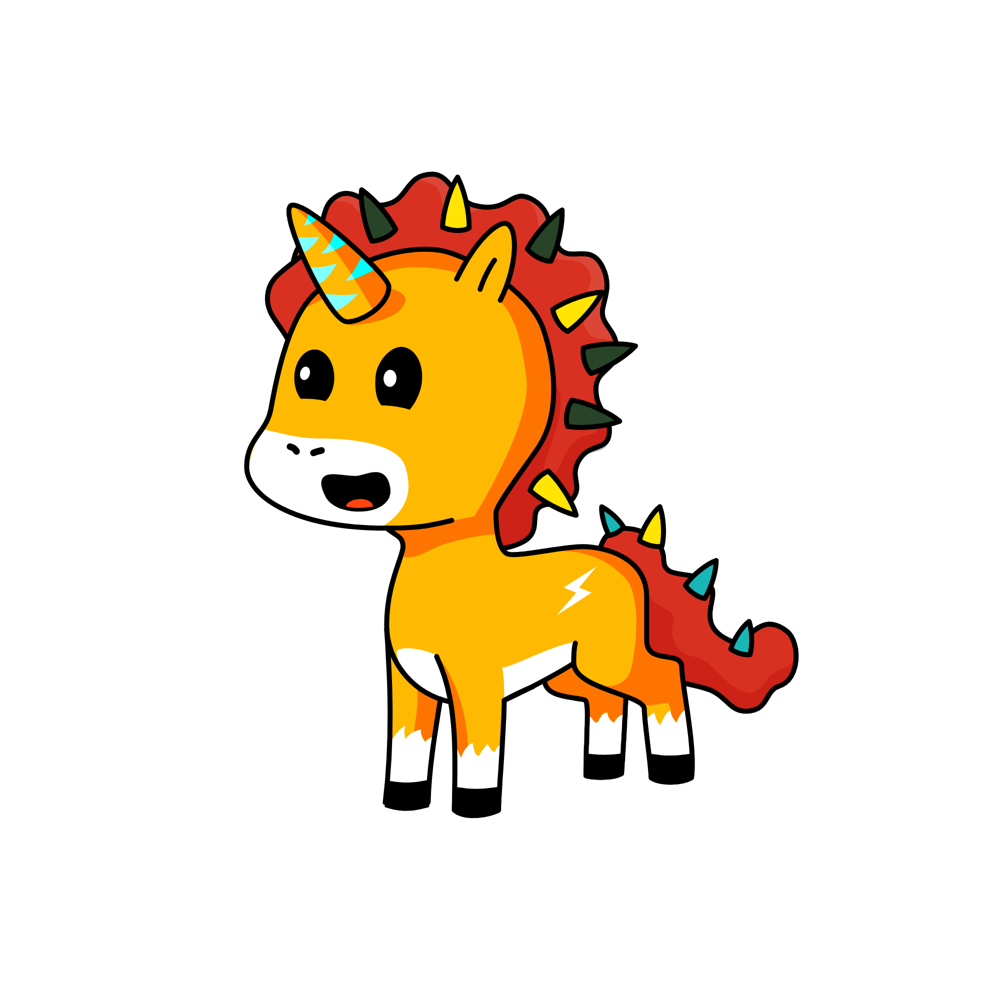 Desert, the unicorn