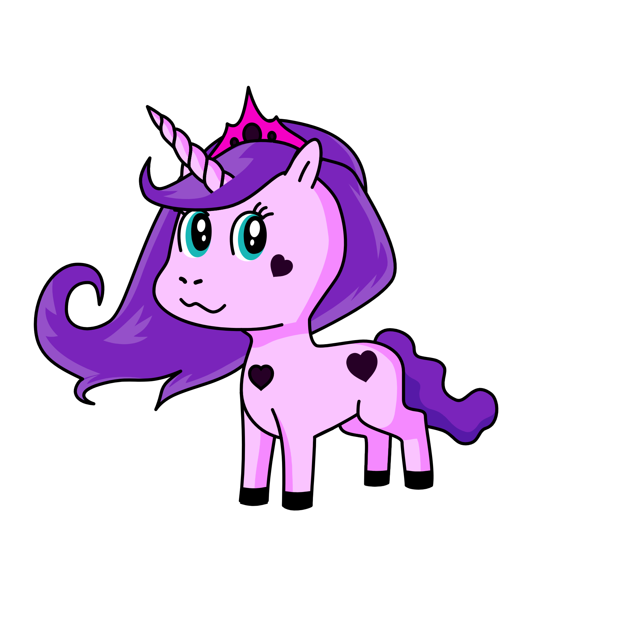 Egurl, the unicorn