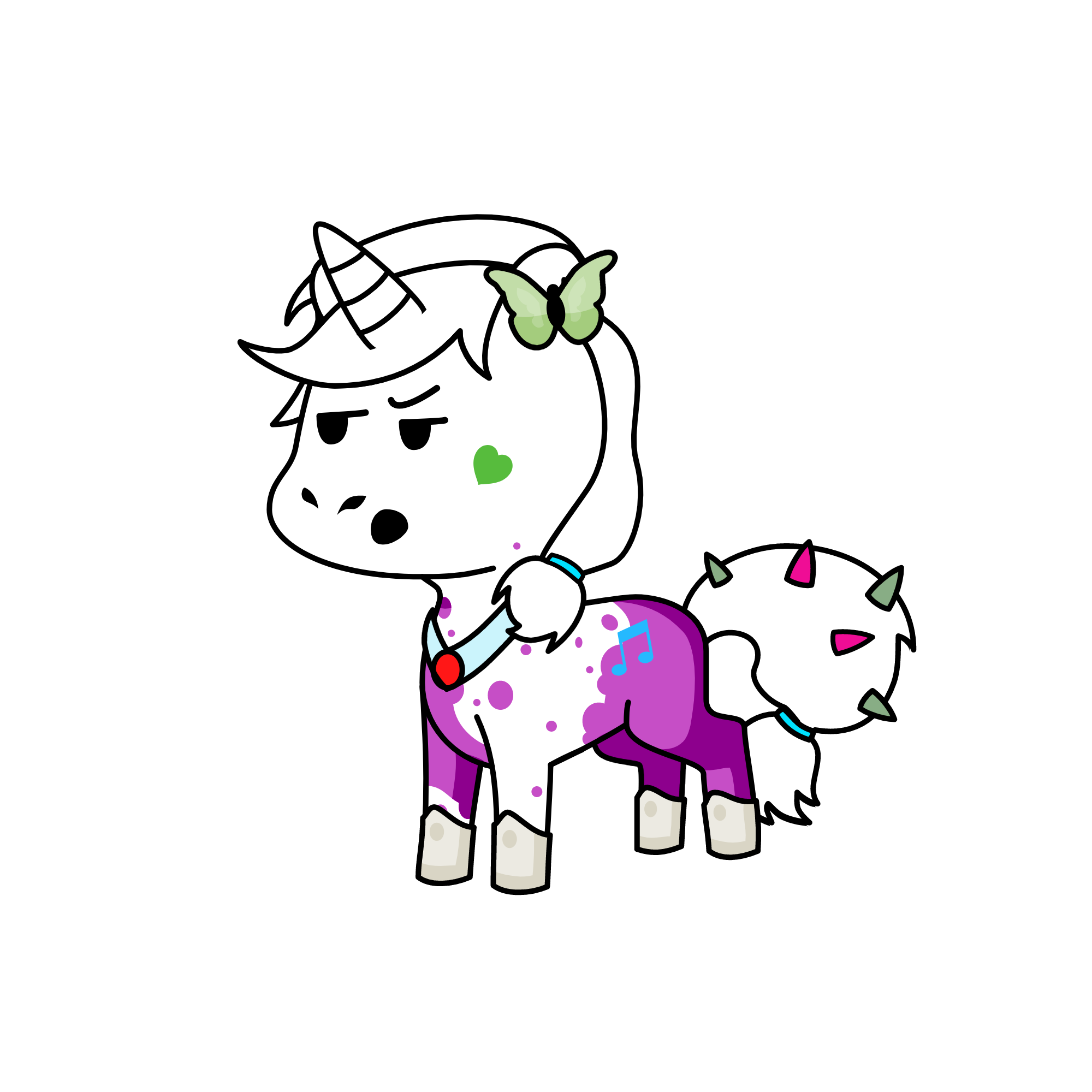 Fatty-nostrils, the unicorn