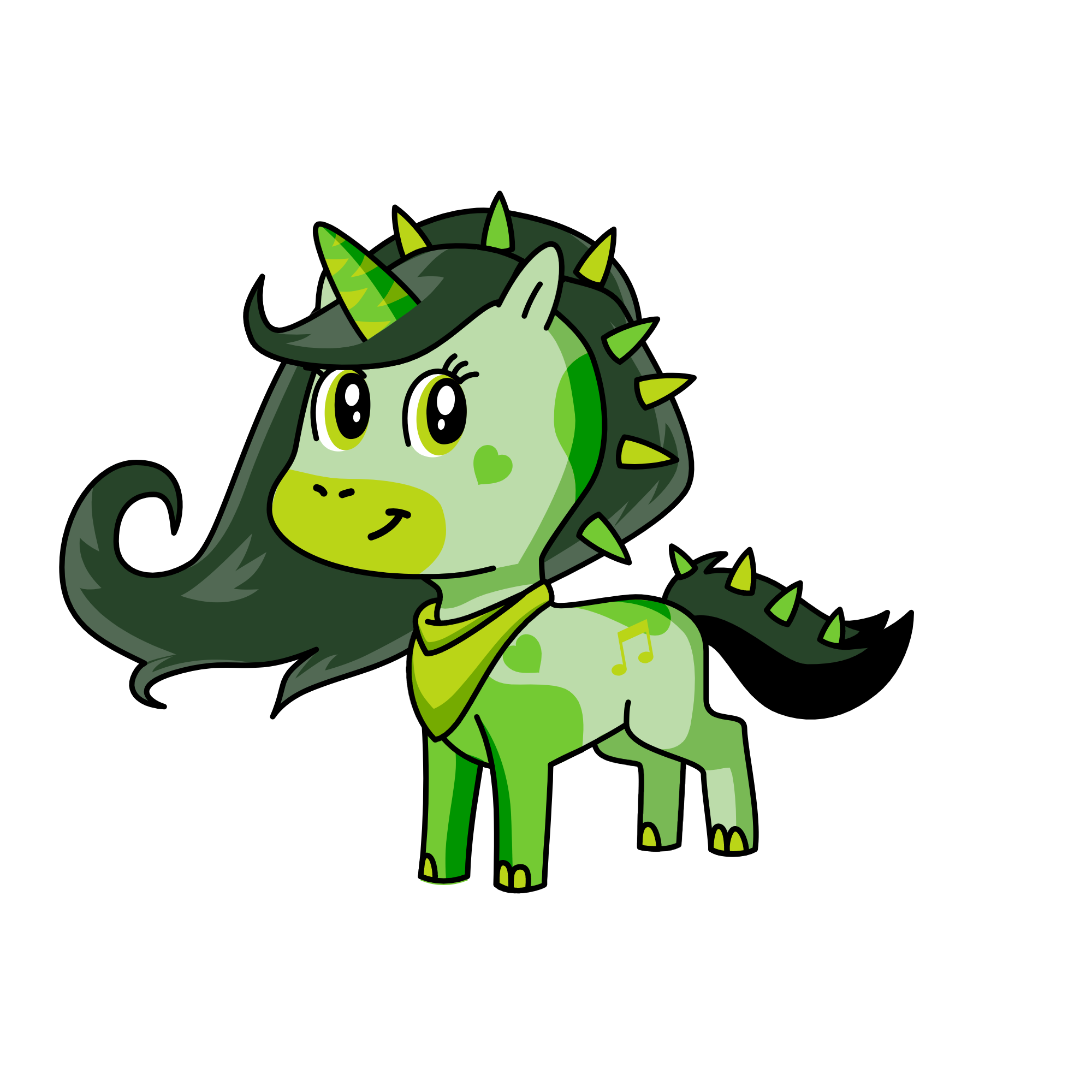 nature unicorn, the unicorn