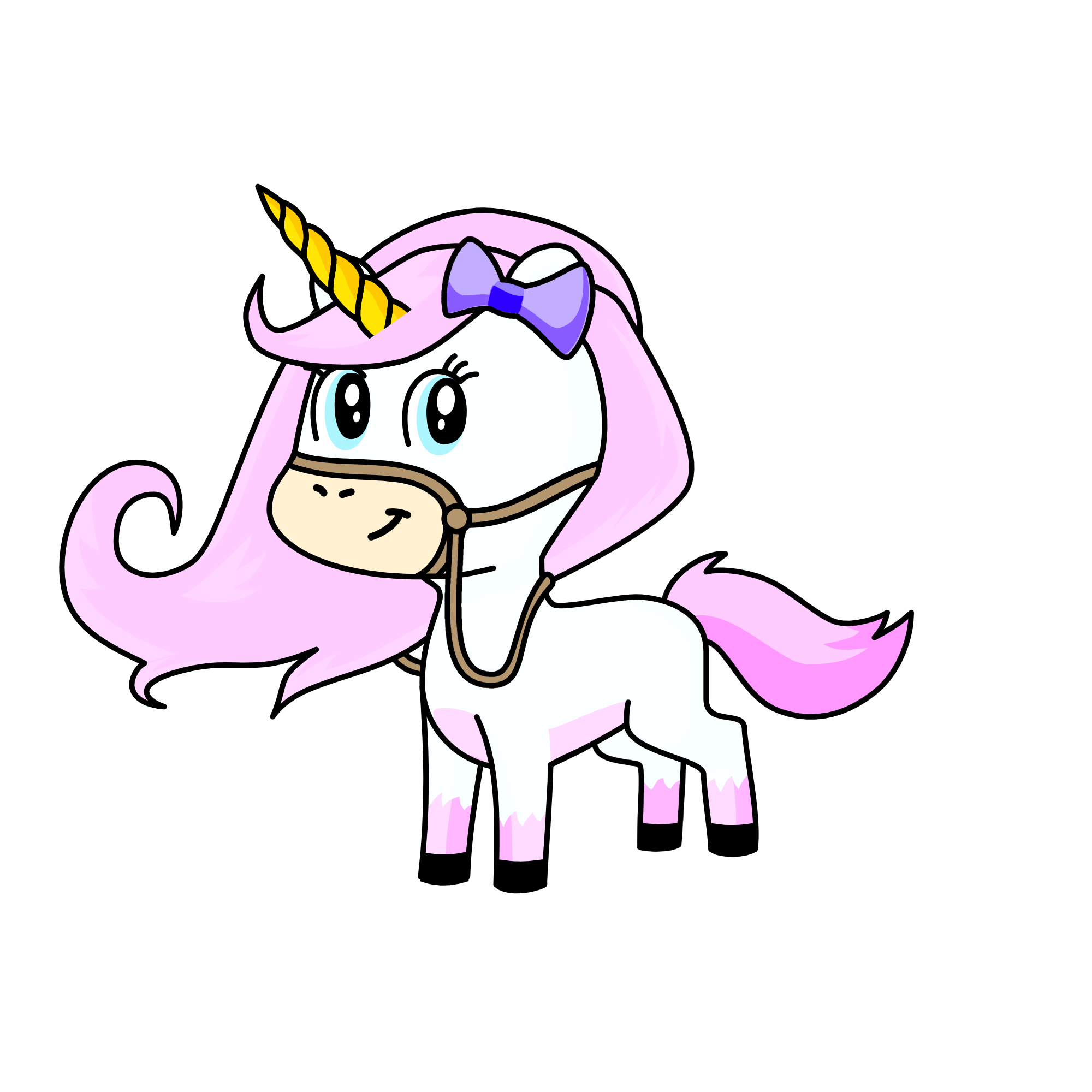 Princess Lou, the unicorn