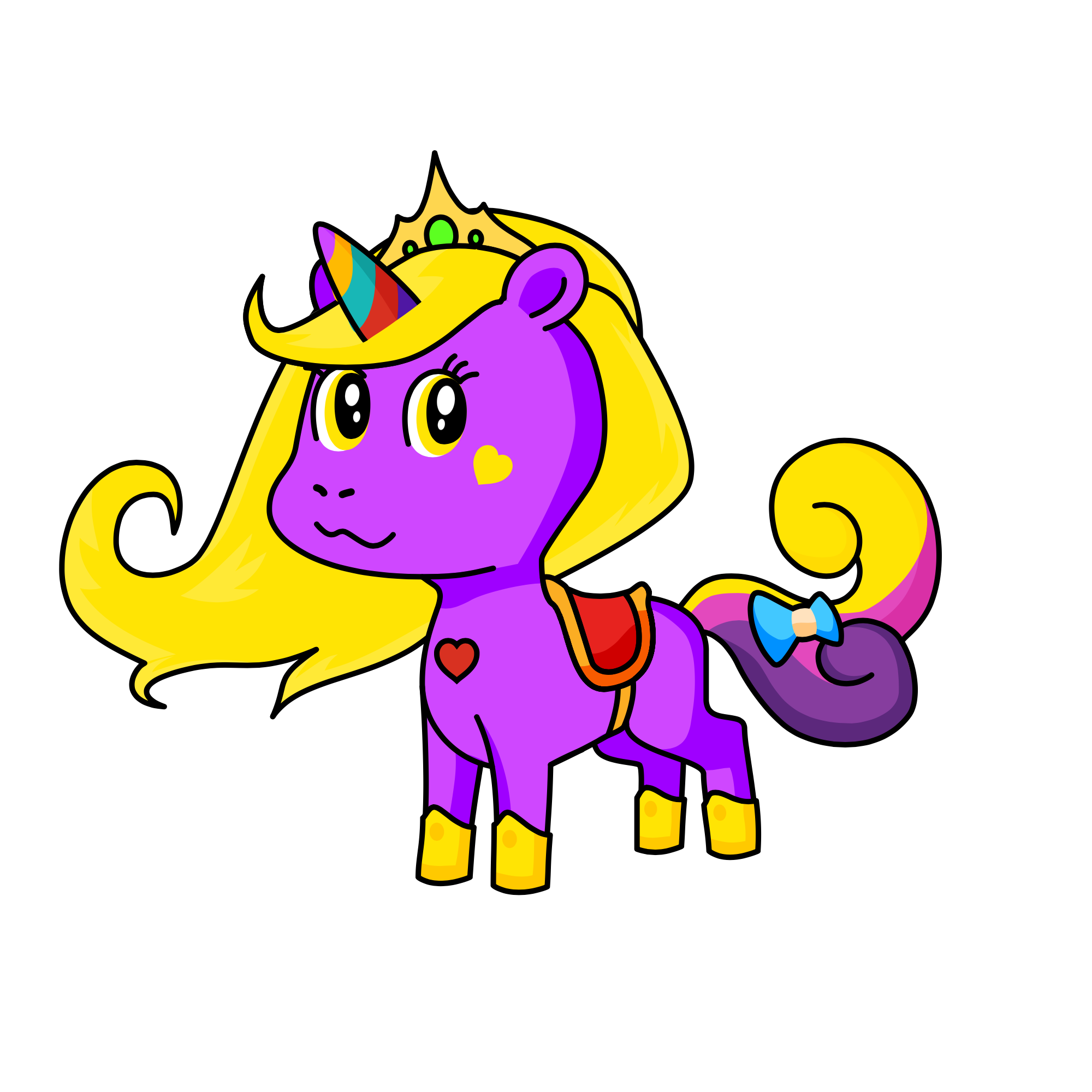 shimmer, the unicorn