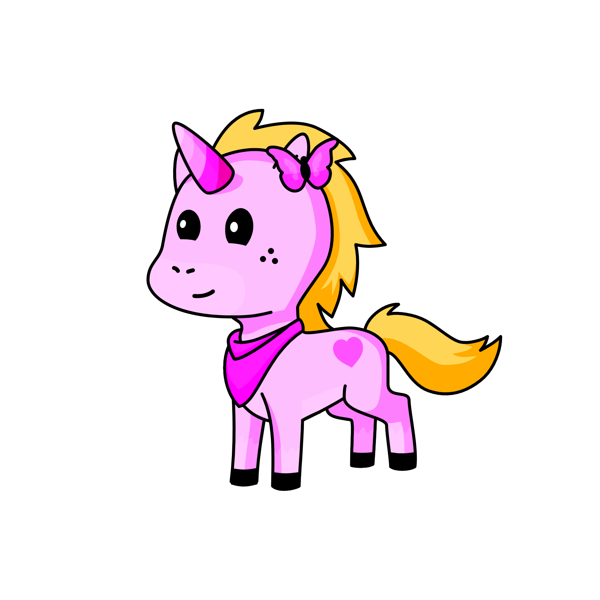 Sugar, the unicorn