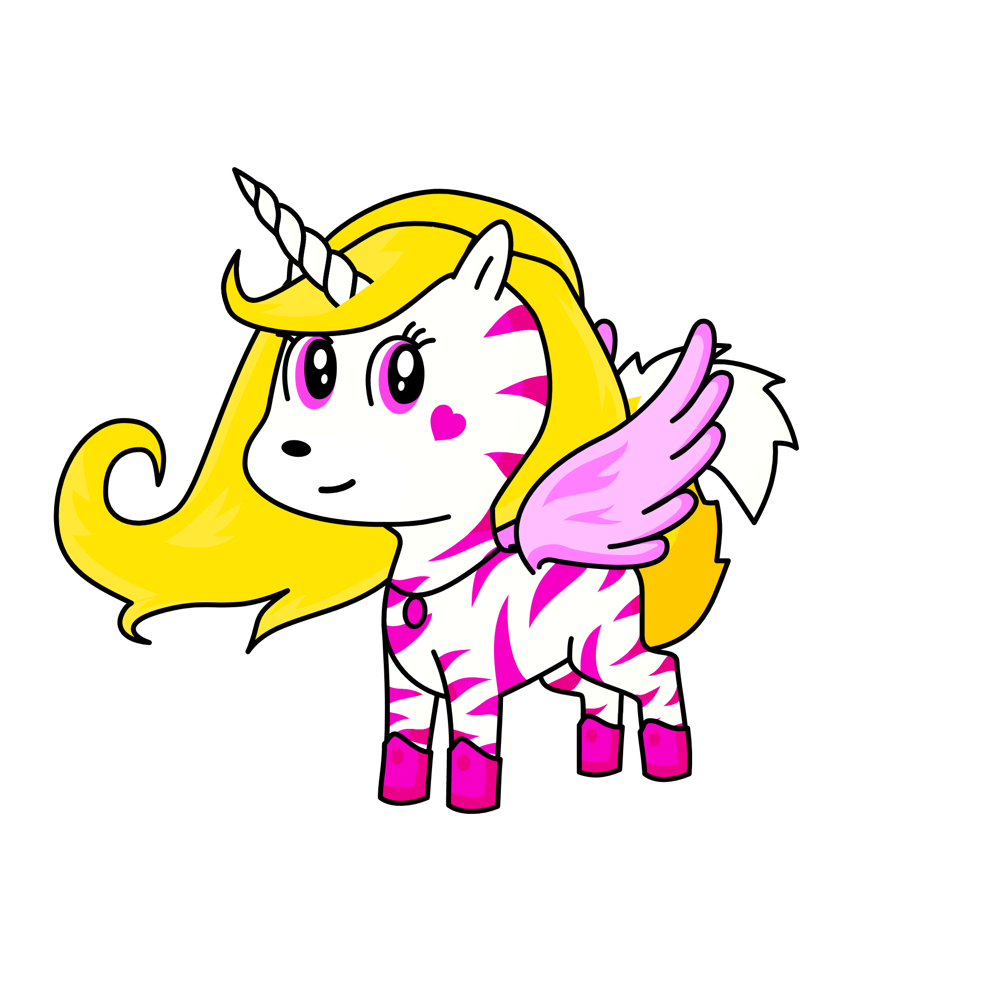 CC, the unicorn