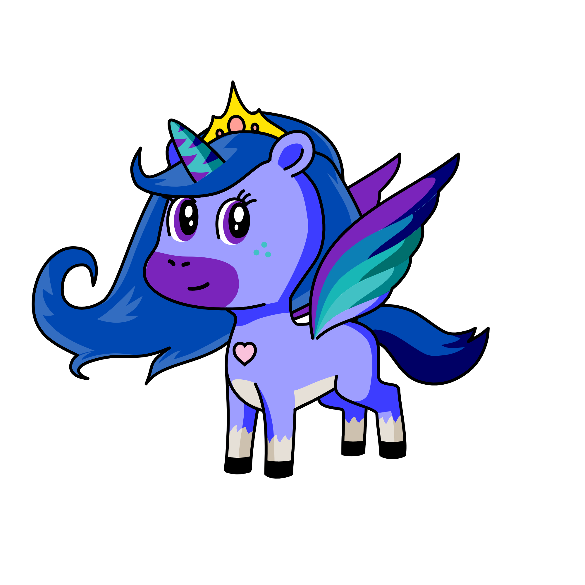 اميرة الاحلام, the unicorn