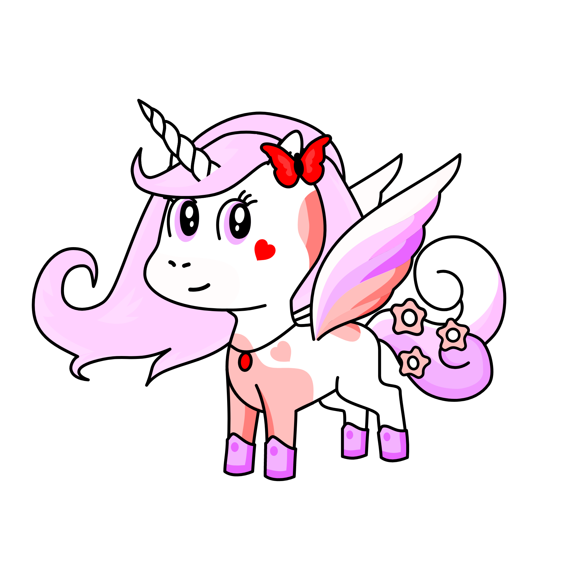 Sweetie, the unicorn