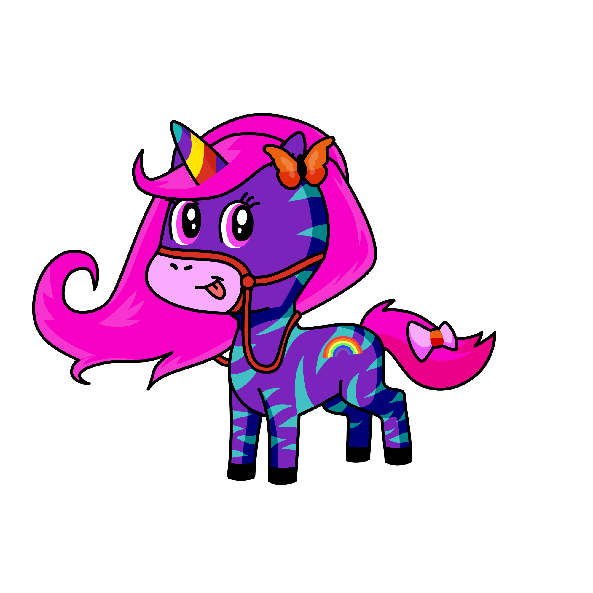 Tiki, the unicorn