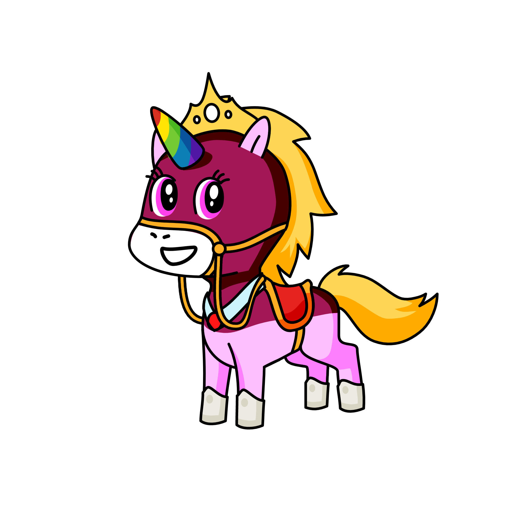 Queen, the unicorn