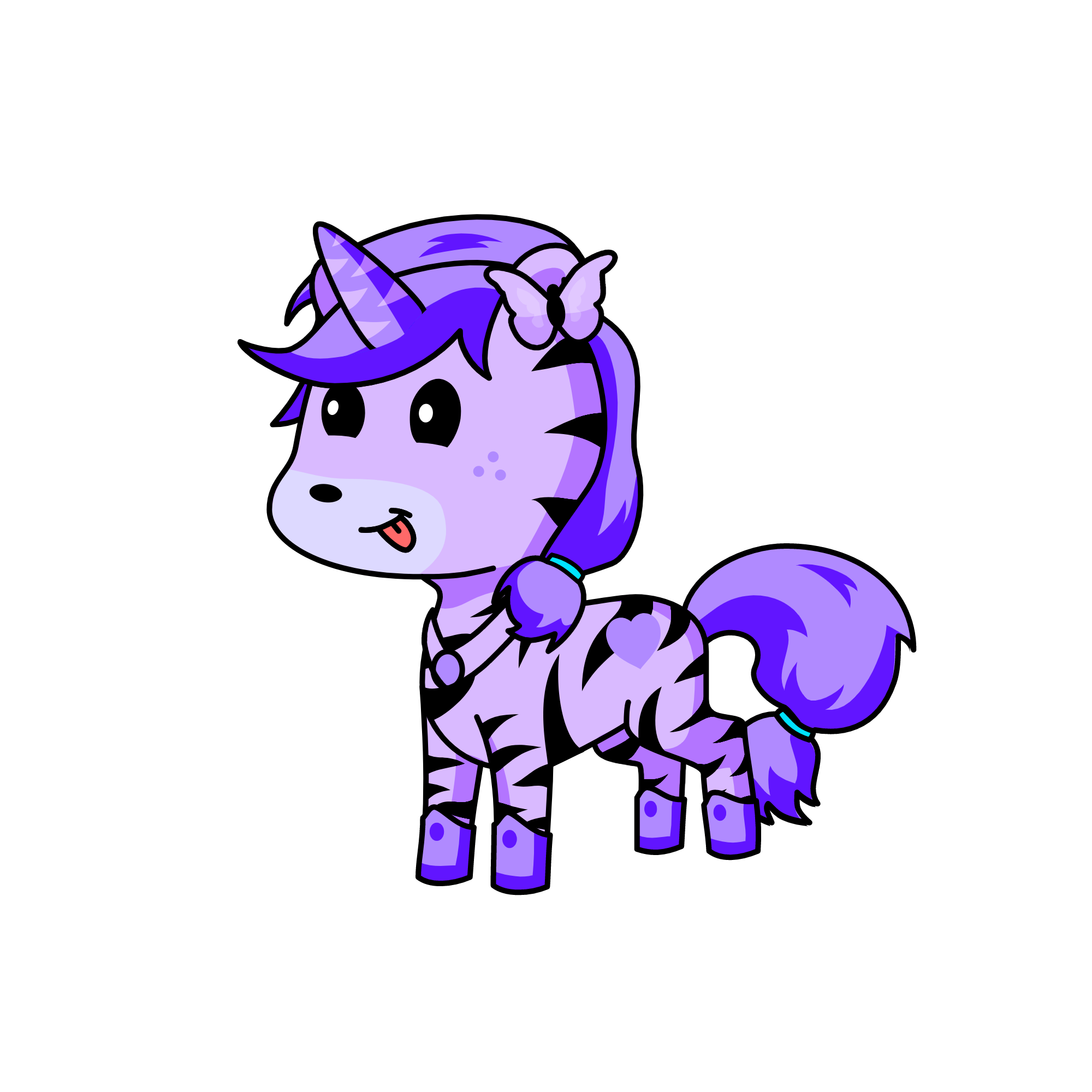 Cutie, the unicorn