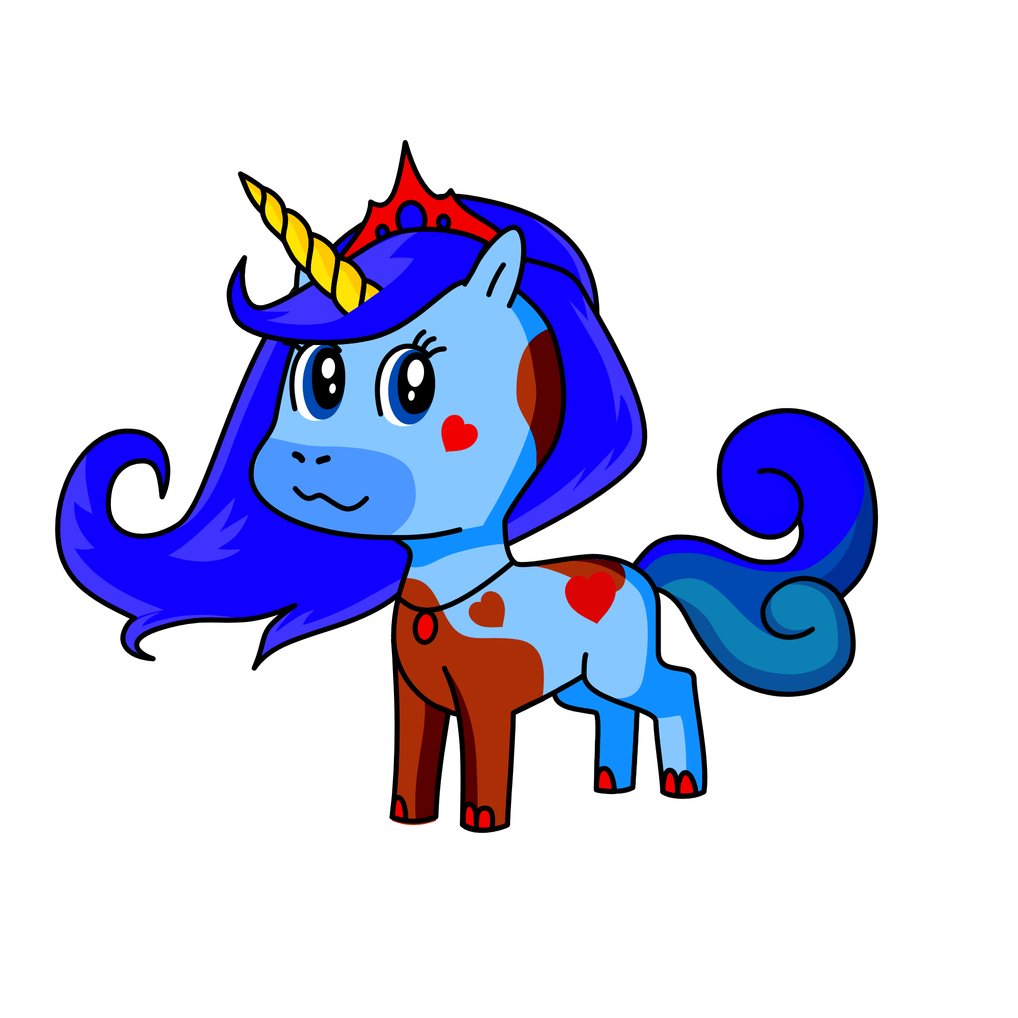 Evie, the unicorn