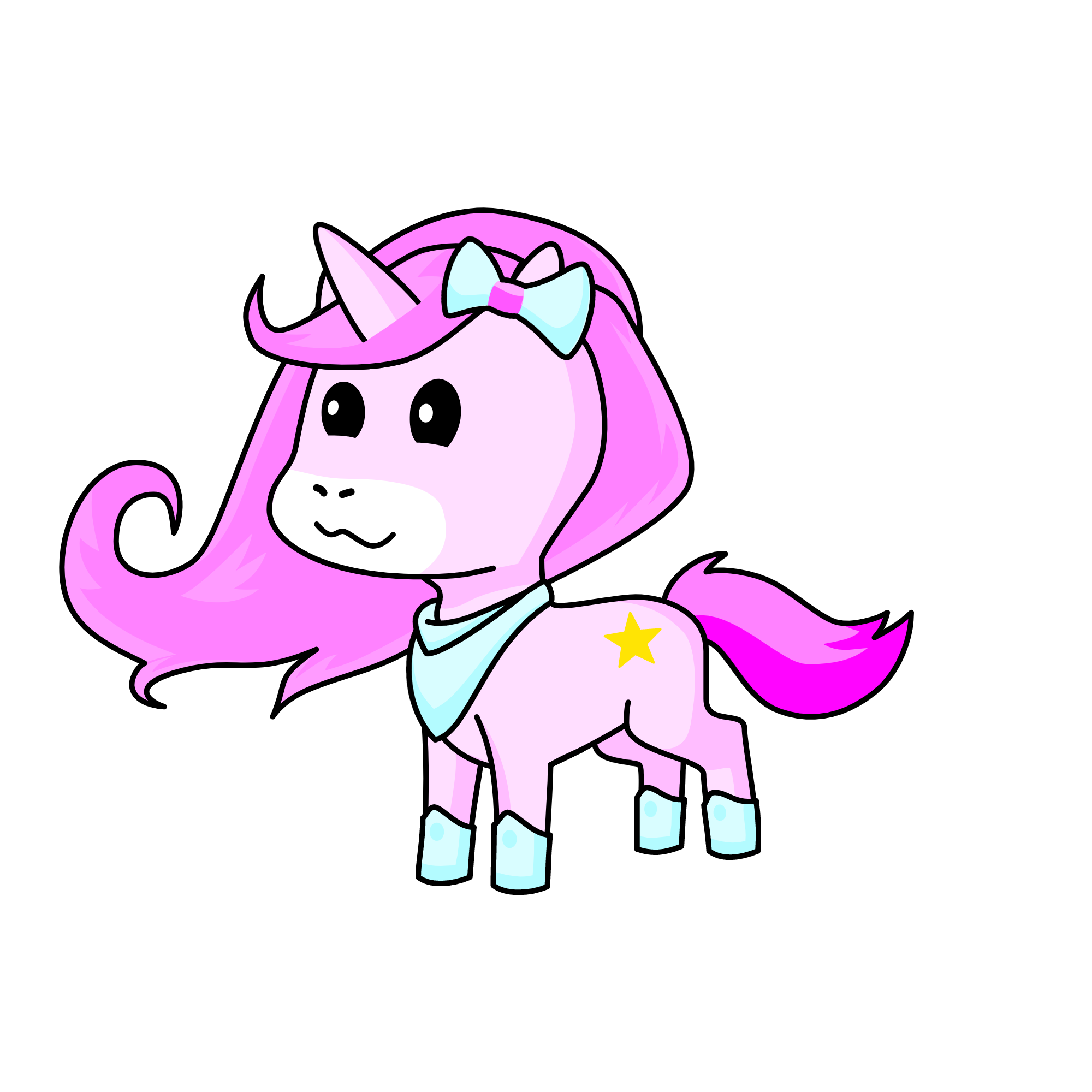 Honey, the unicorn