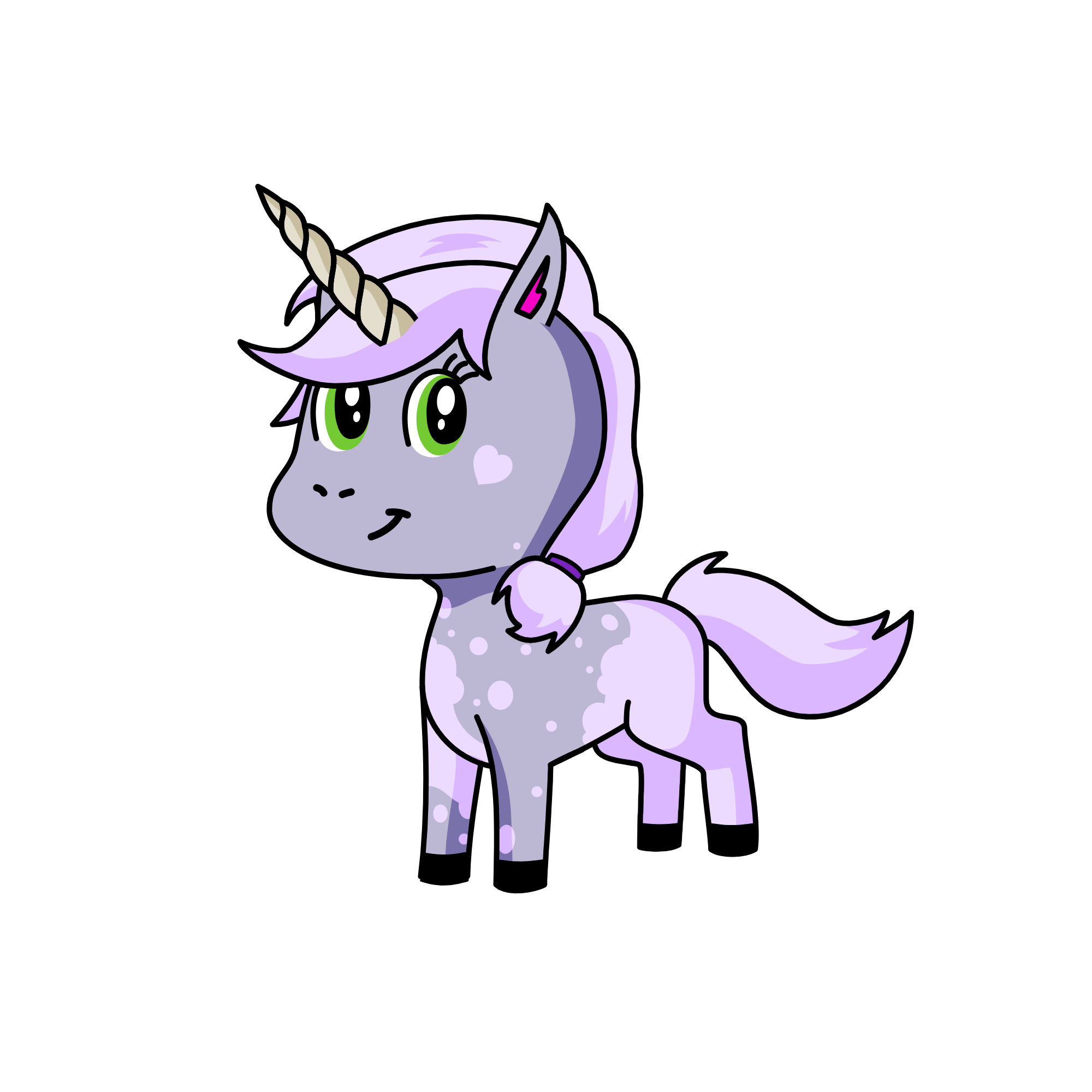 Snowy, the unicorn