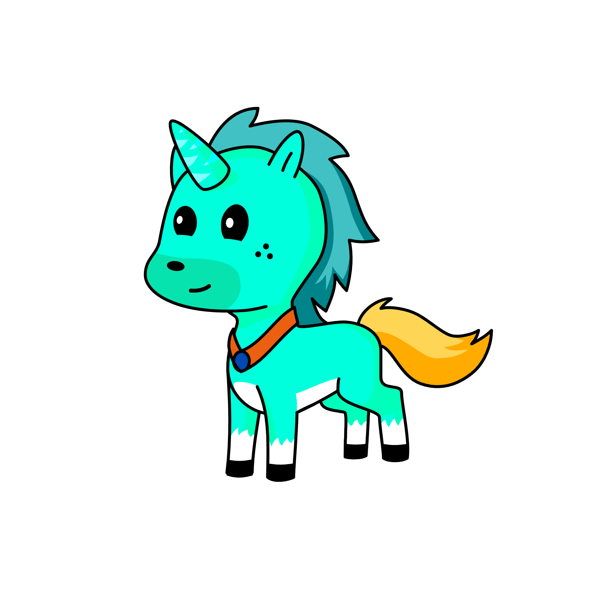 Foxlike, the unicorn