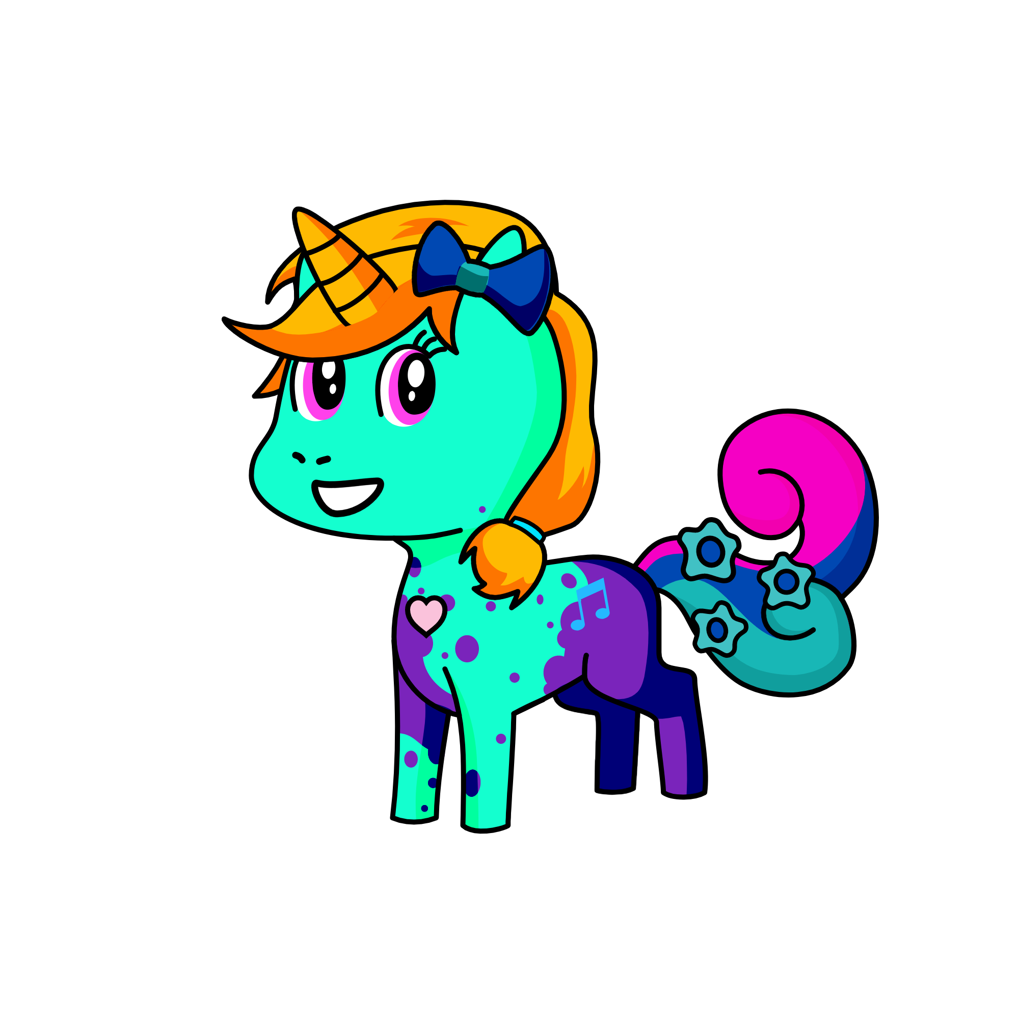jazzy, the unicorn