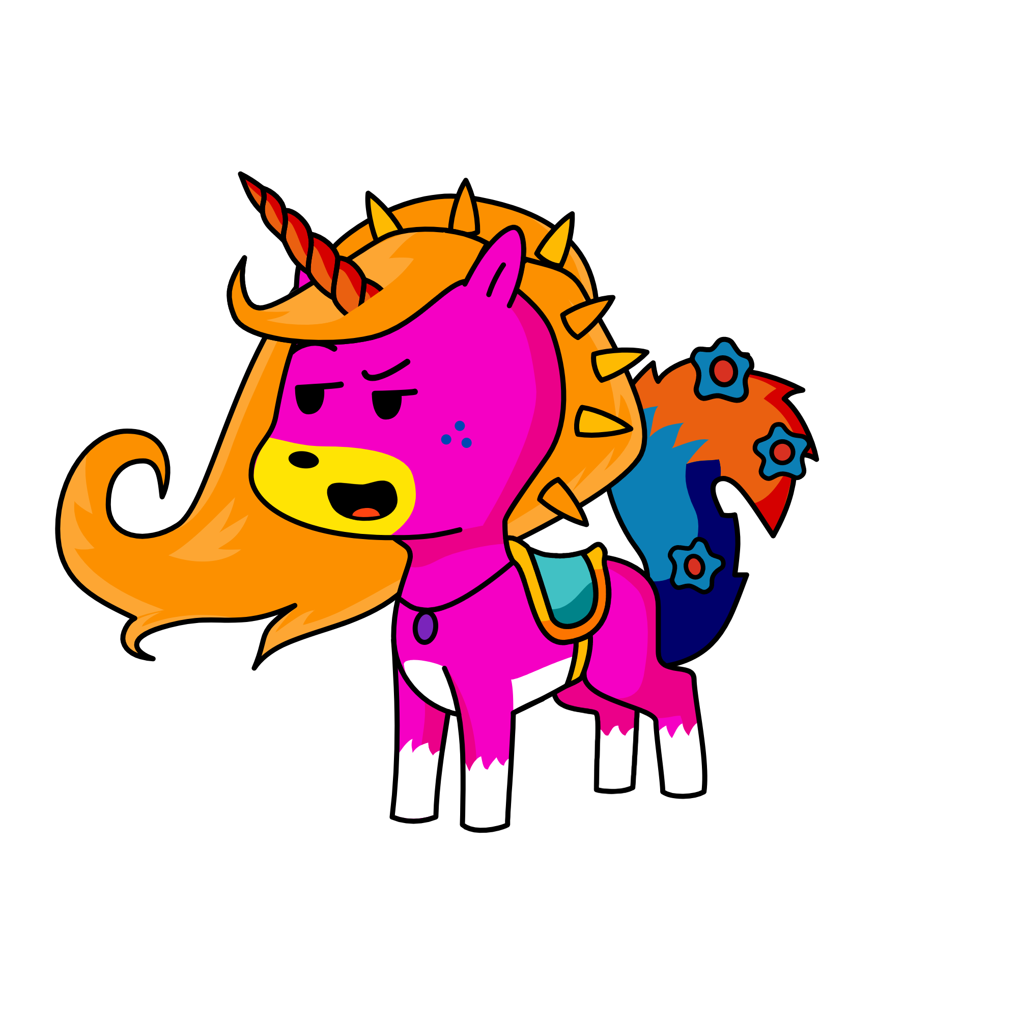 uoicorn, the unicorn