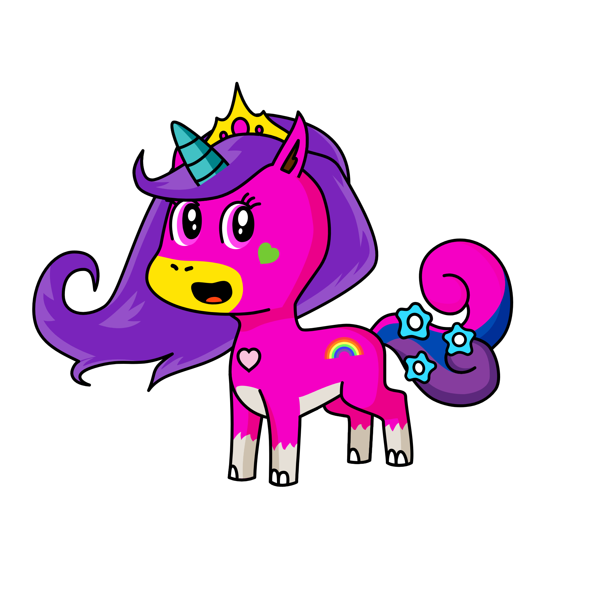 Jadreanna pinns, the unicorn