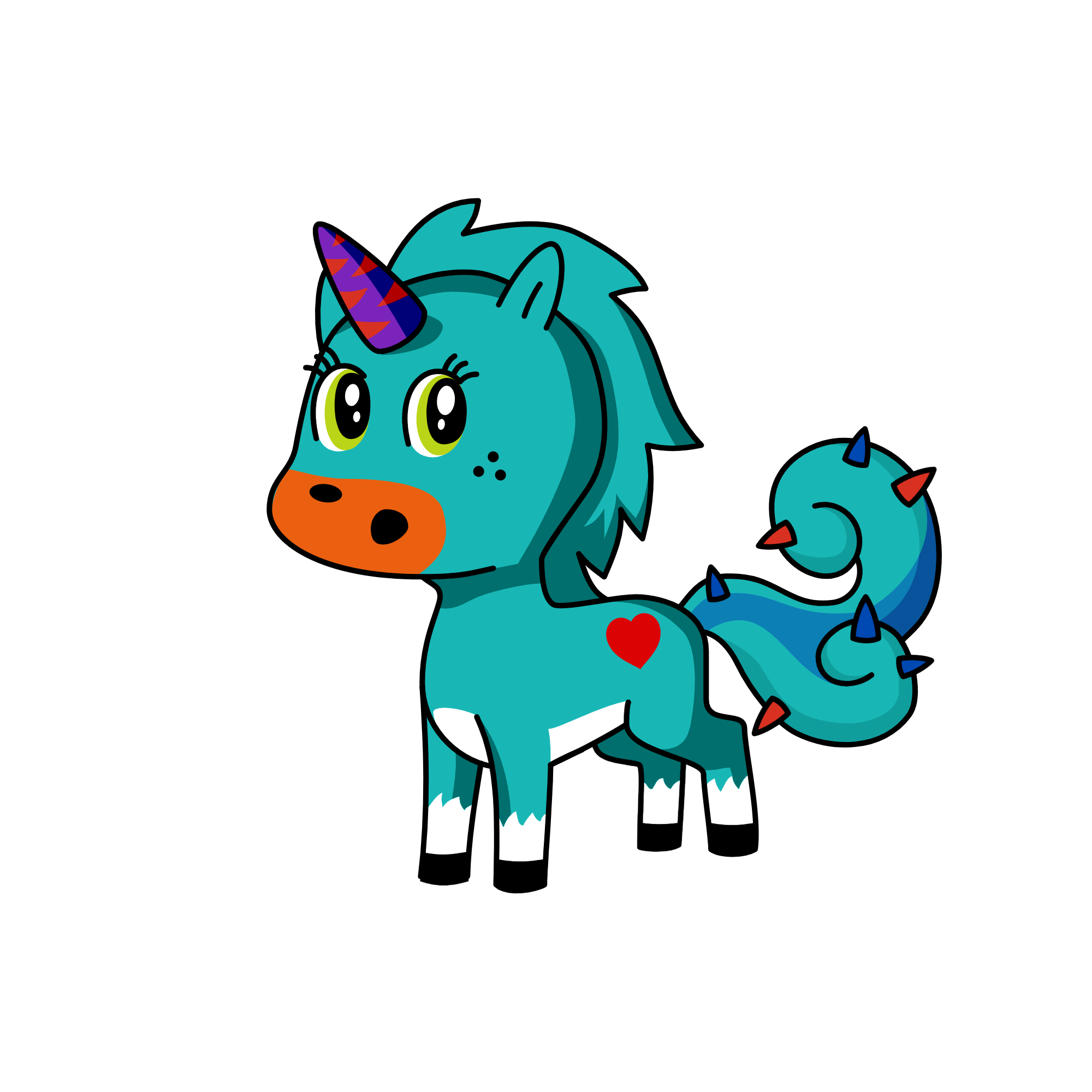 Poop on the internet, the unicorn