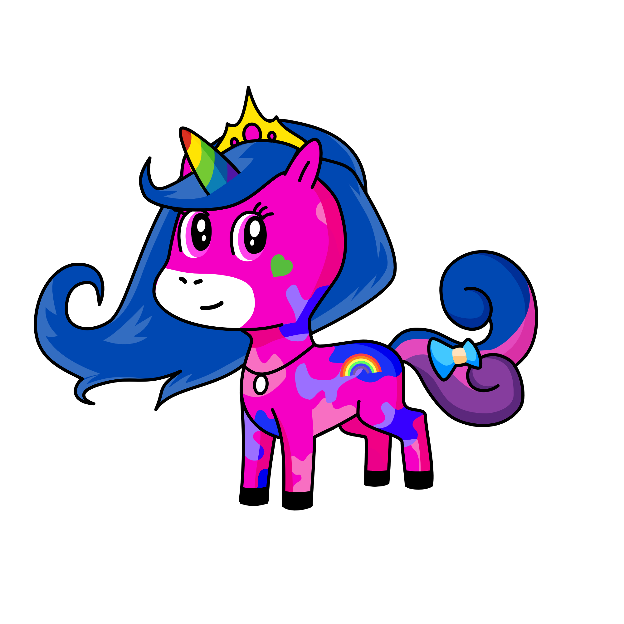 Talet jay, the unicorn