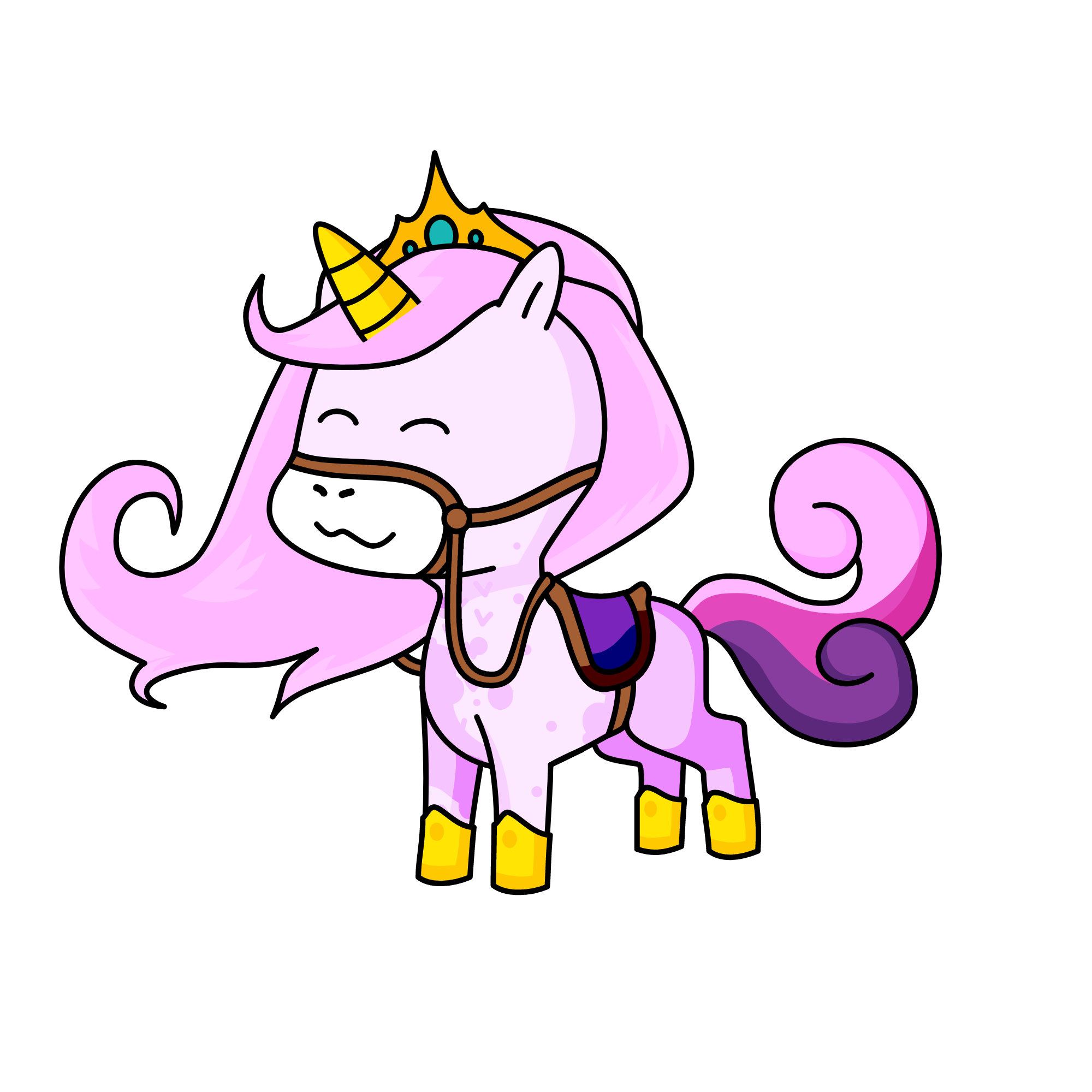 Fluffel Puff, the unicorn