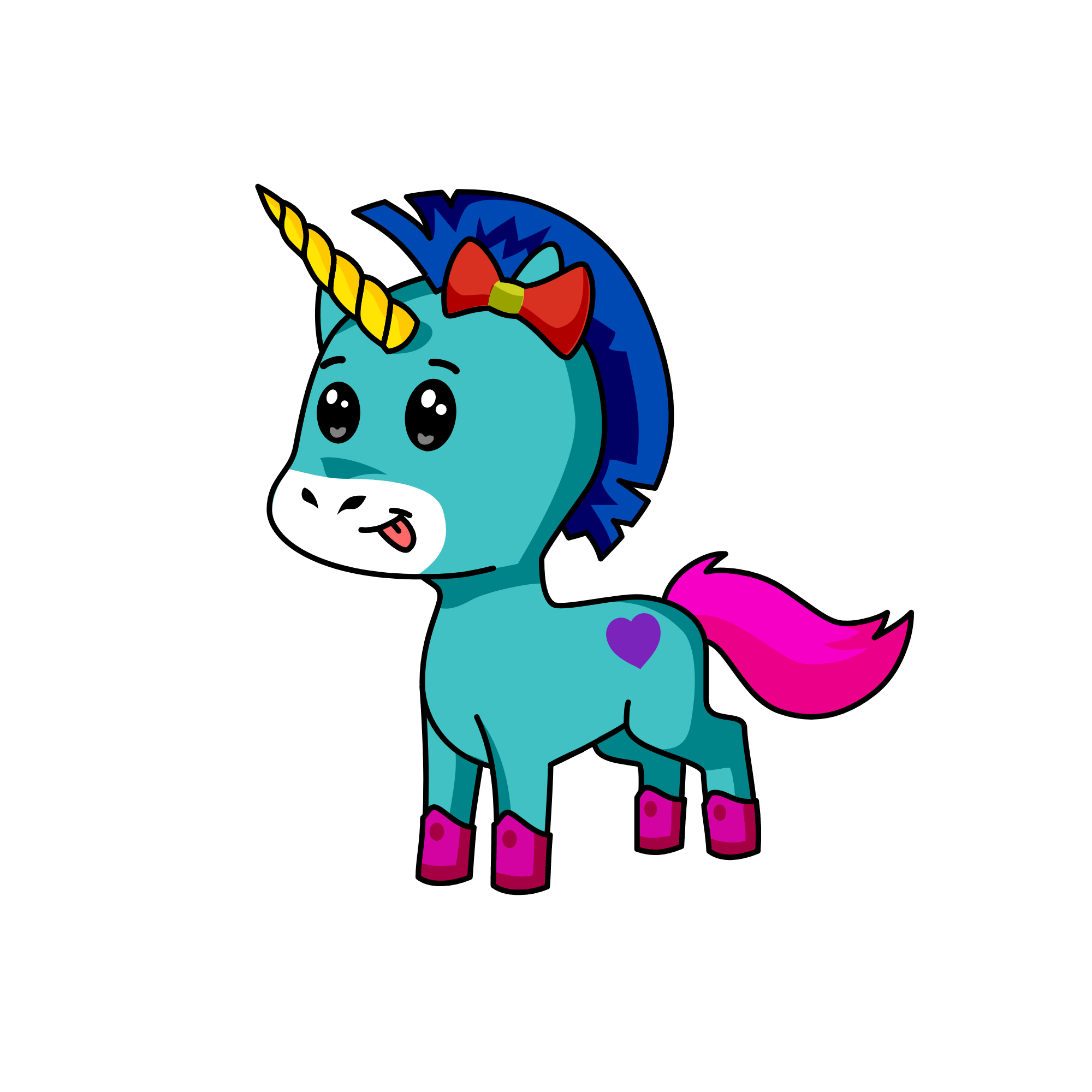 Tena, the unicorn