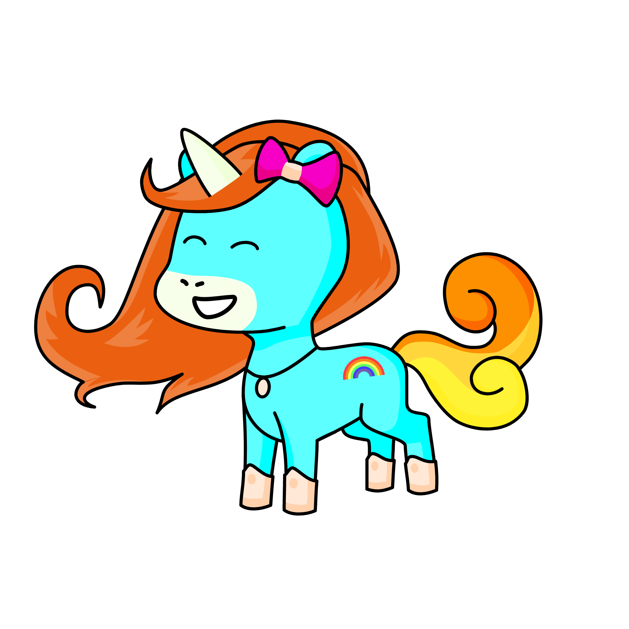 athena, the unicorn